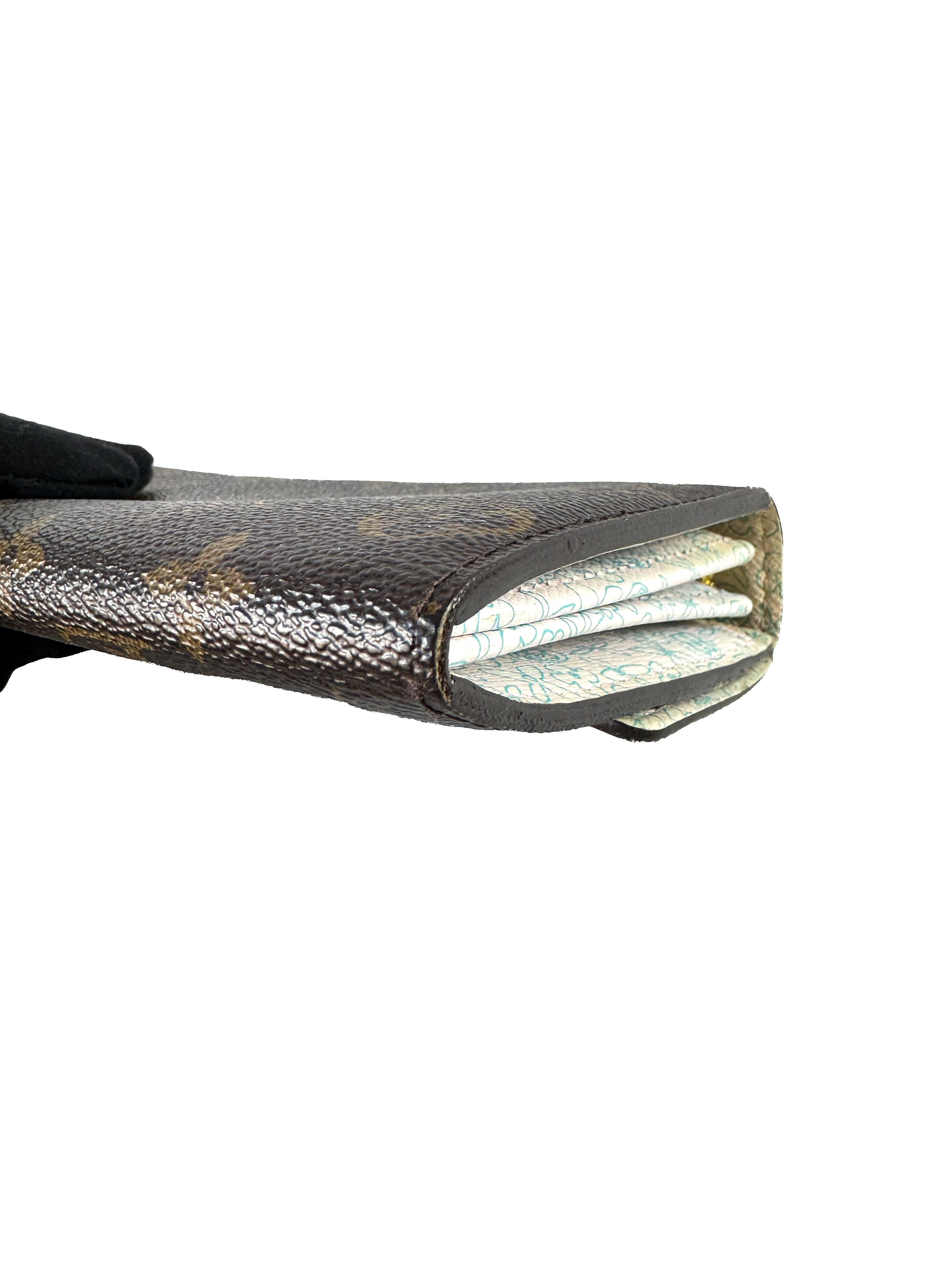 Louis Vuitton monogram Sarah Fleuri wallet CA1180