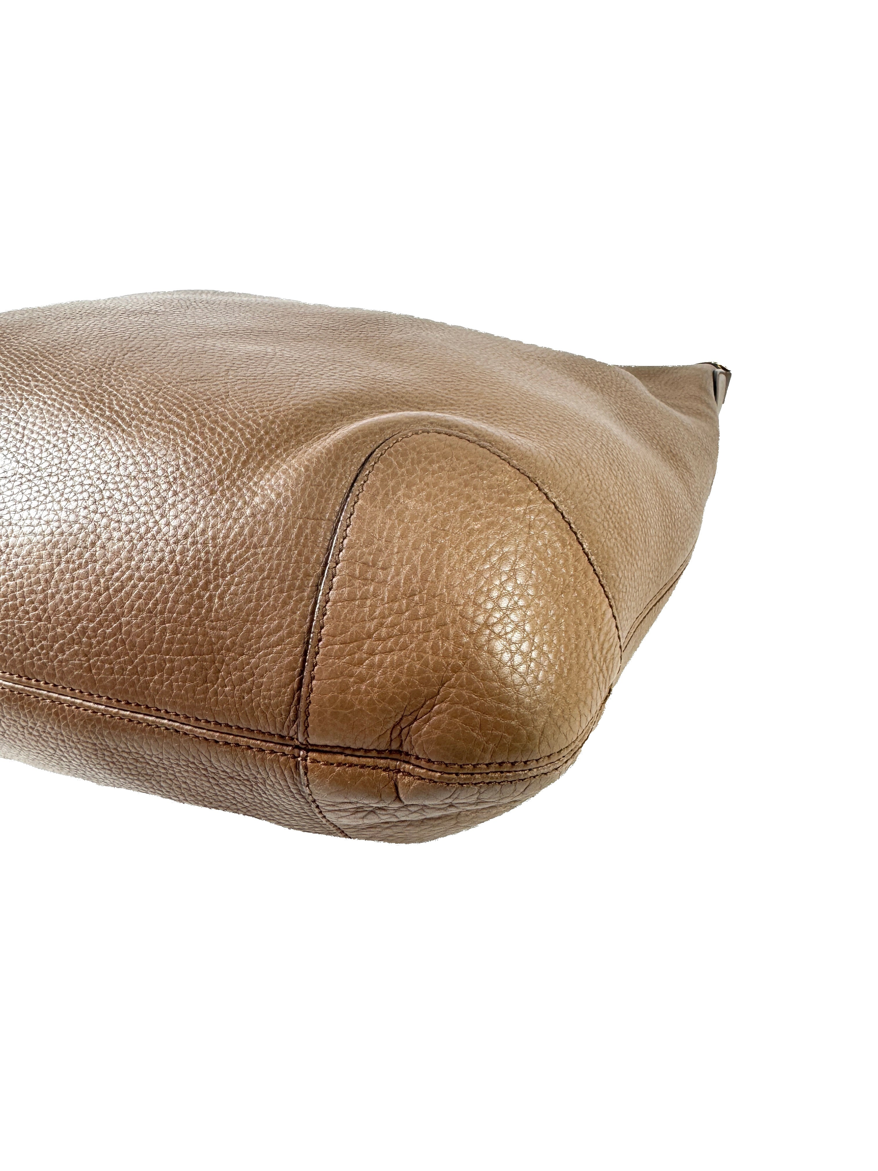 Gucci brown leather medium Soho shoulder bag 308981 002404