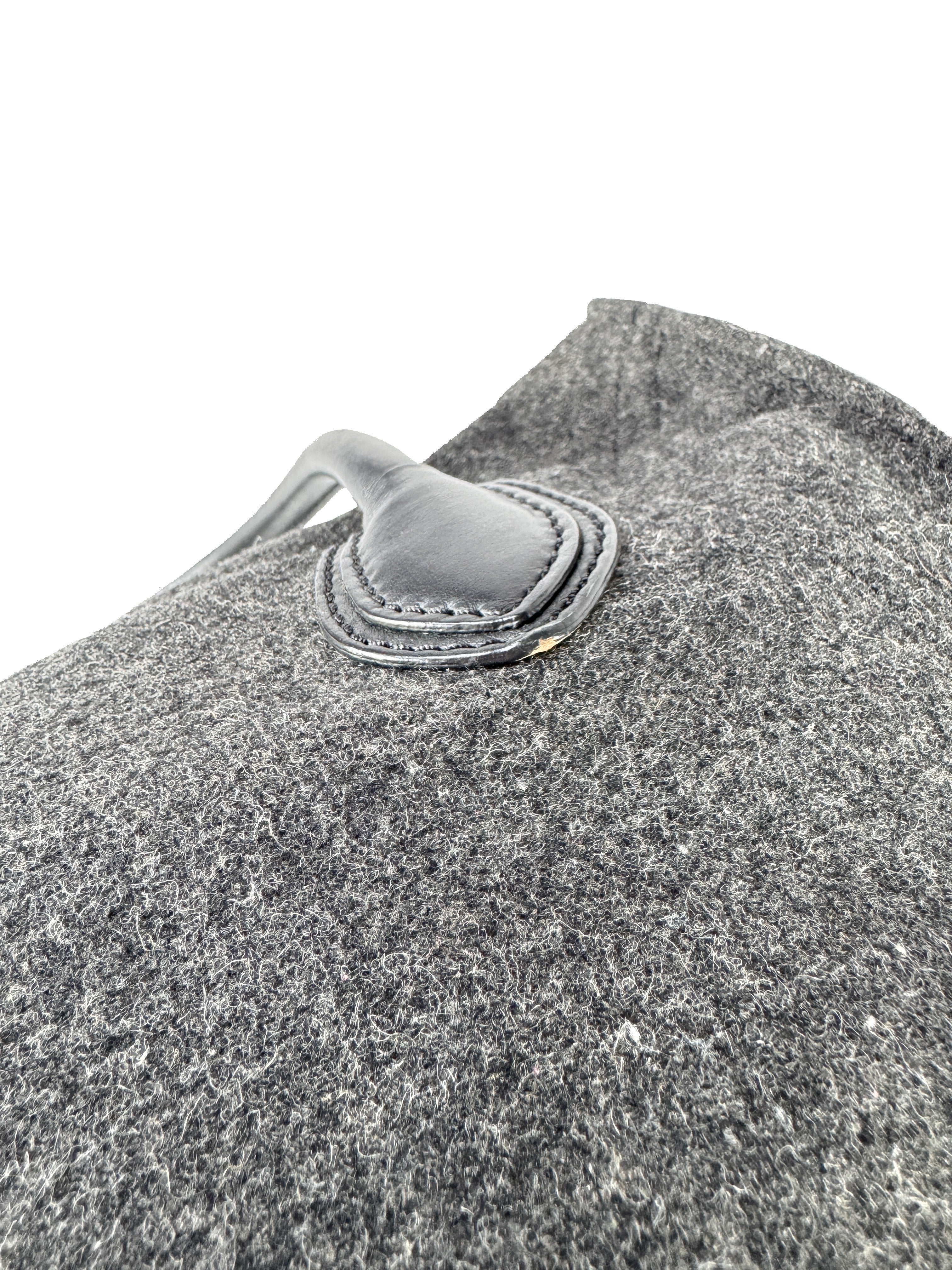 Celine gray wool Phantom tote FPA0162