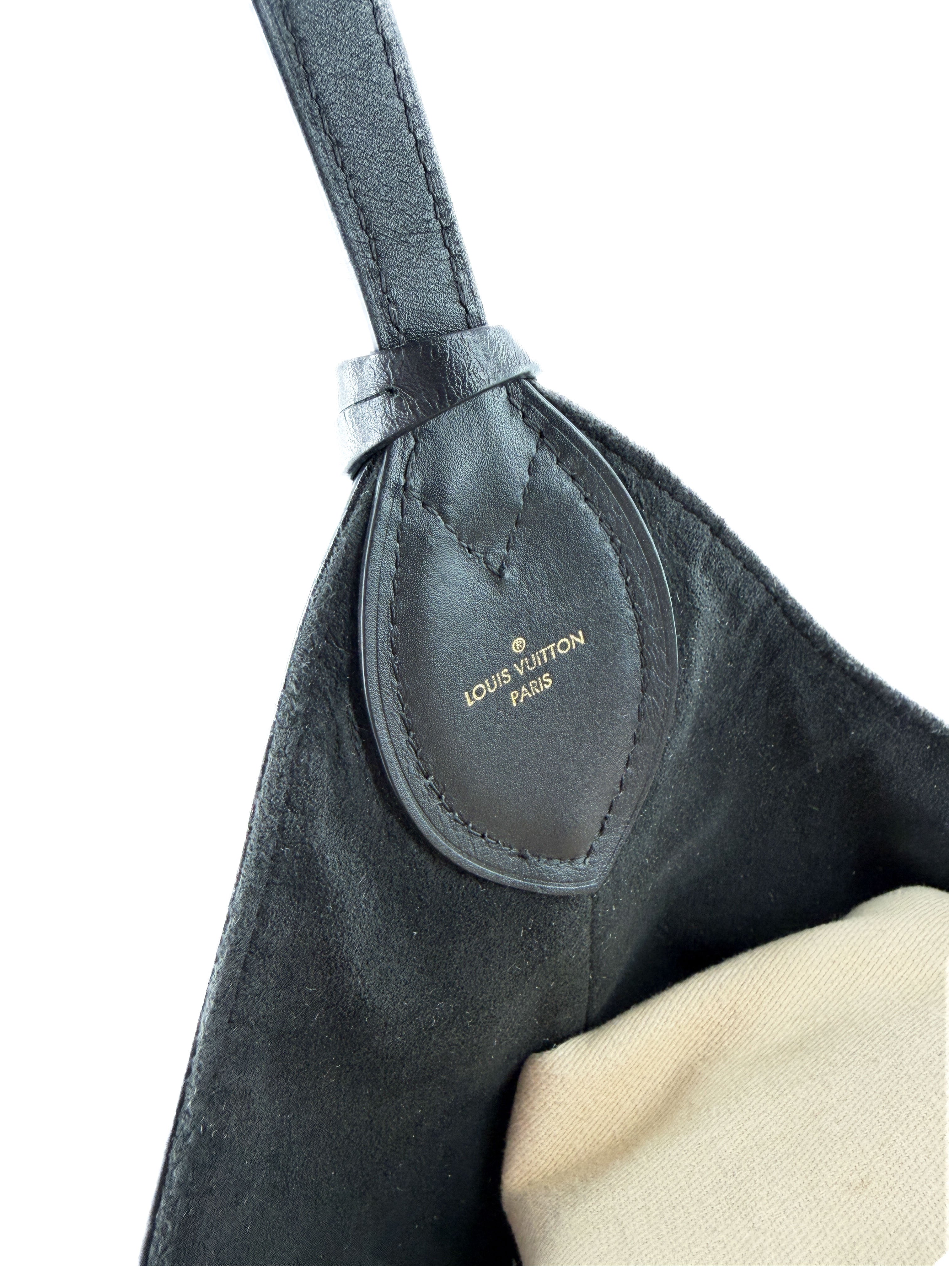 Louis Vuitton monogram black Flower Hobo SD3109