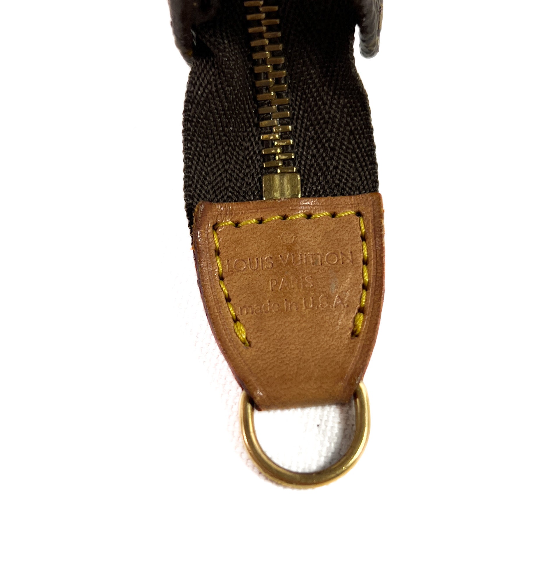 Louis Vuitton monogram bucket zip pouch **as is**