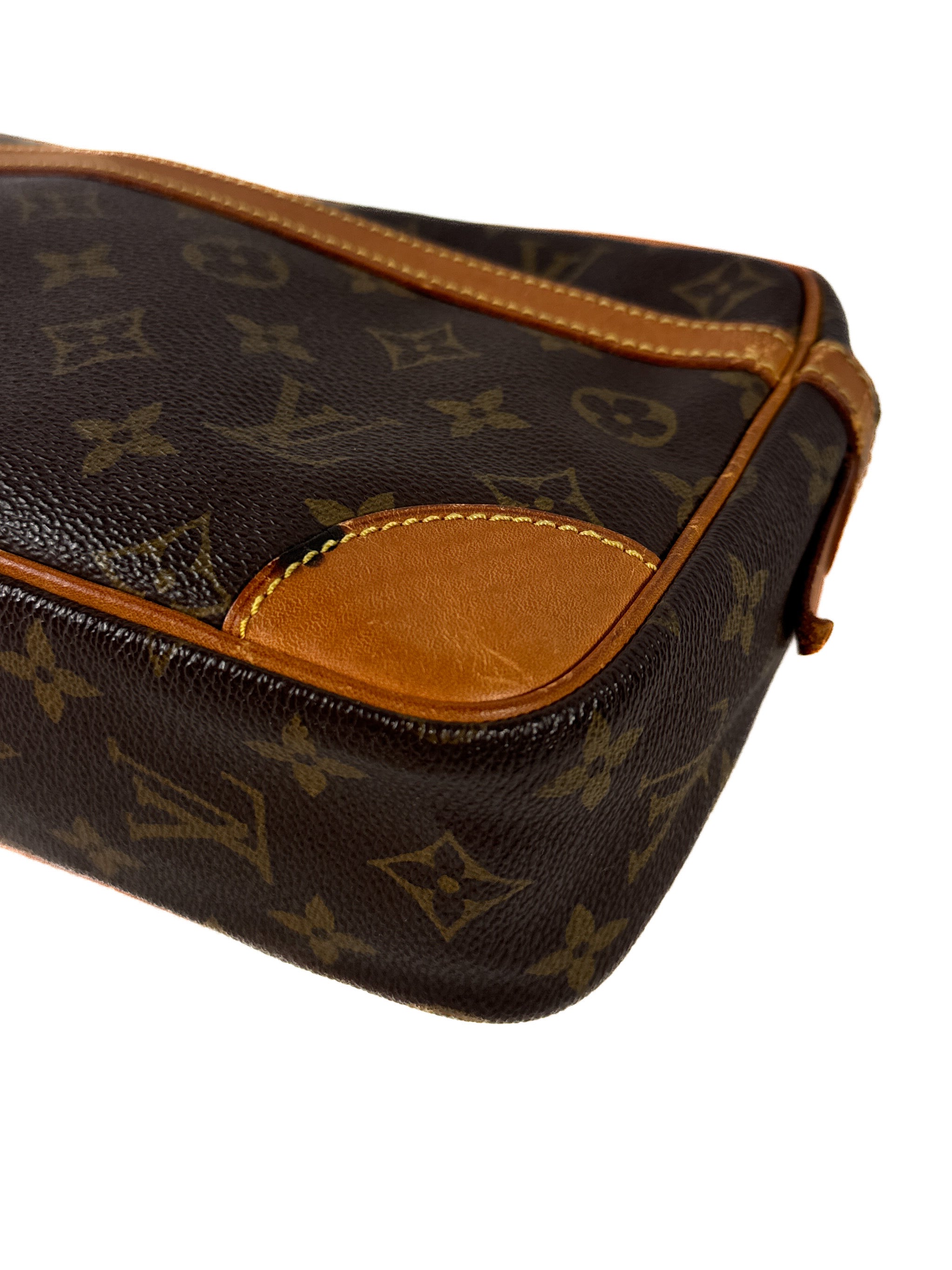 Louis Vuitton monogram vintage compiegne 28 clutch *pre 80s, pre date code*