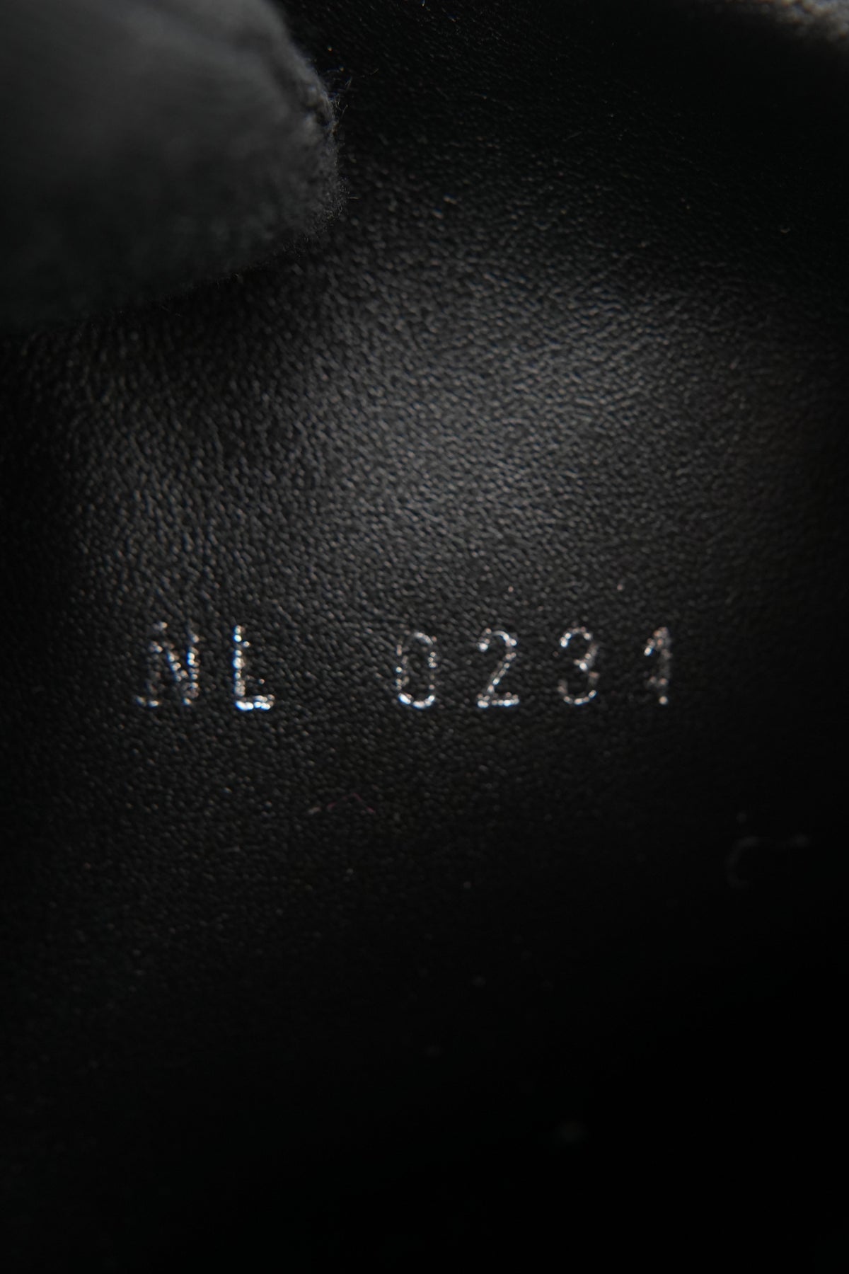 Louis Vuitton black leather monogram Downtown ankle boots size 39