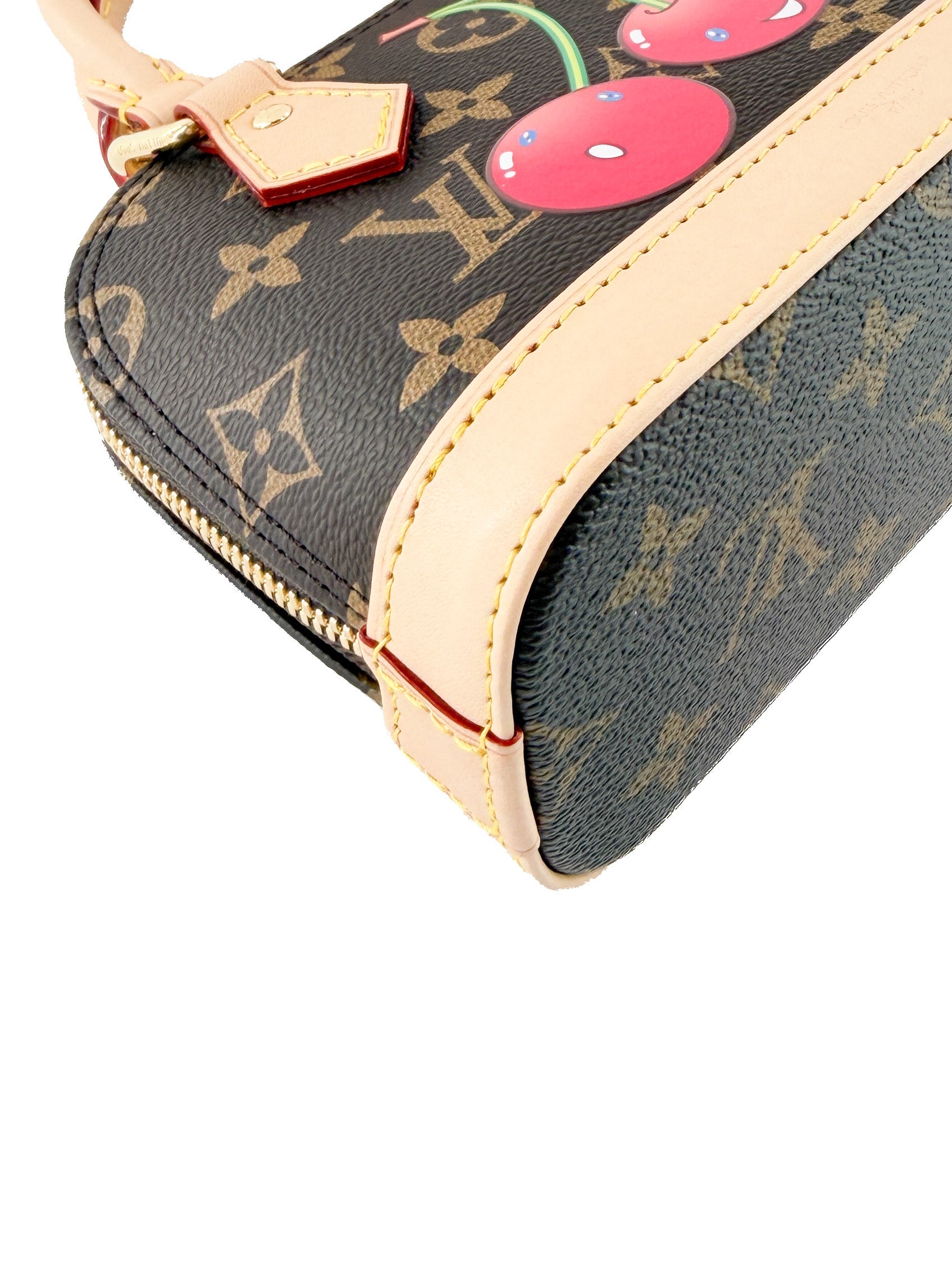 Louis Vuitton LV X TM Monogram Cerises Nano Alma NFC