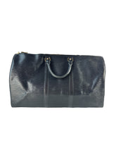 Louis Vuitton black epi keepall 50 VI0990