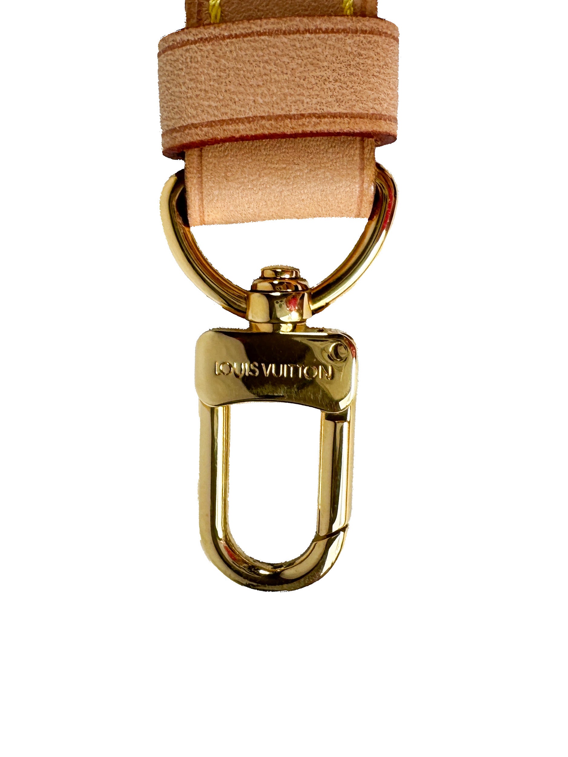 Louis Vuitton vachetta shoulder strap