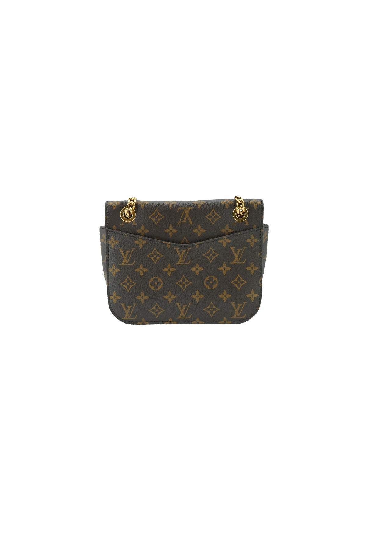 Louis Vuitton monogram Passy chain shoulder bag NFC