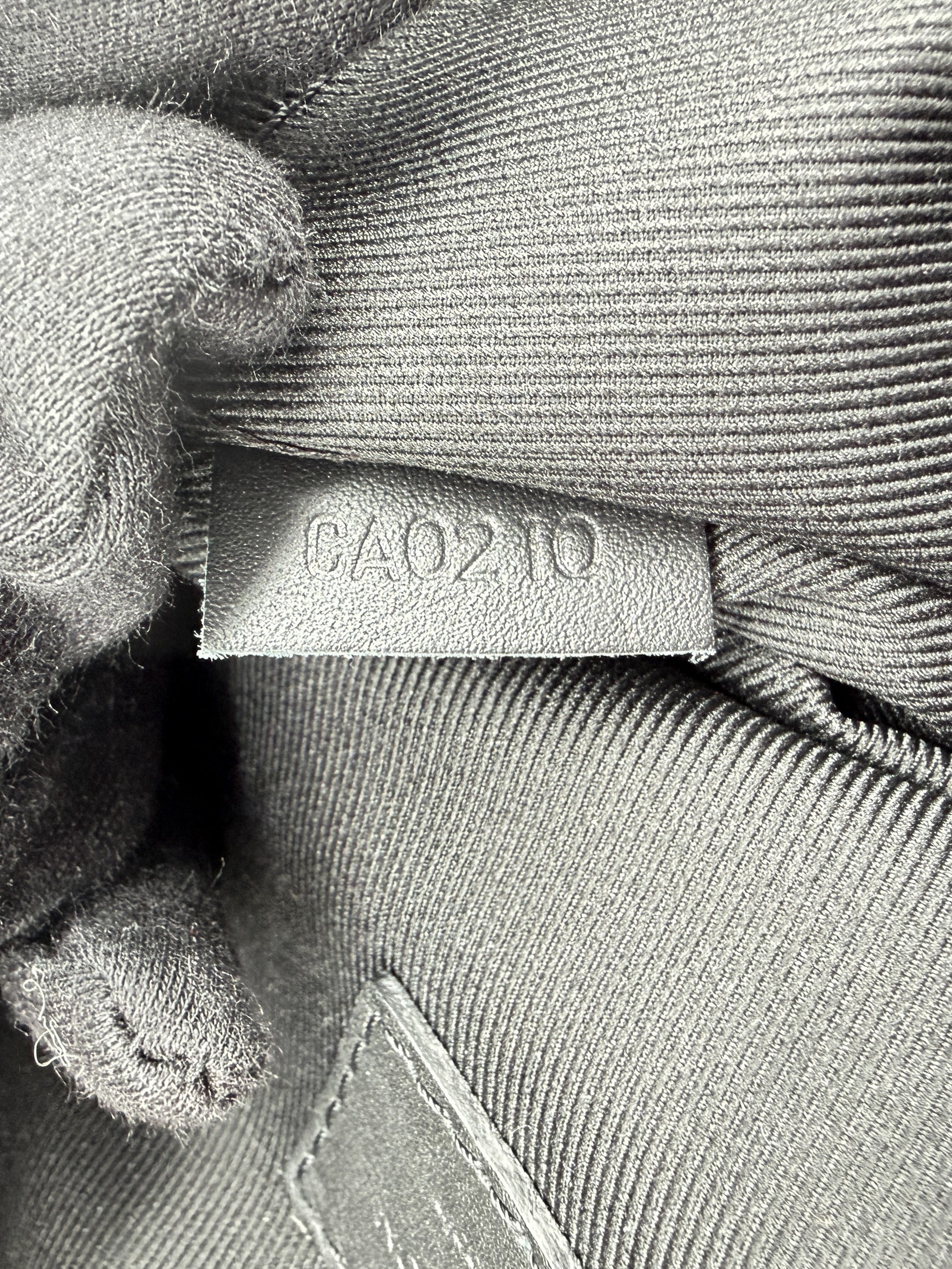 Louis Vuitton black damier infini Campus backpack CA0210