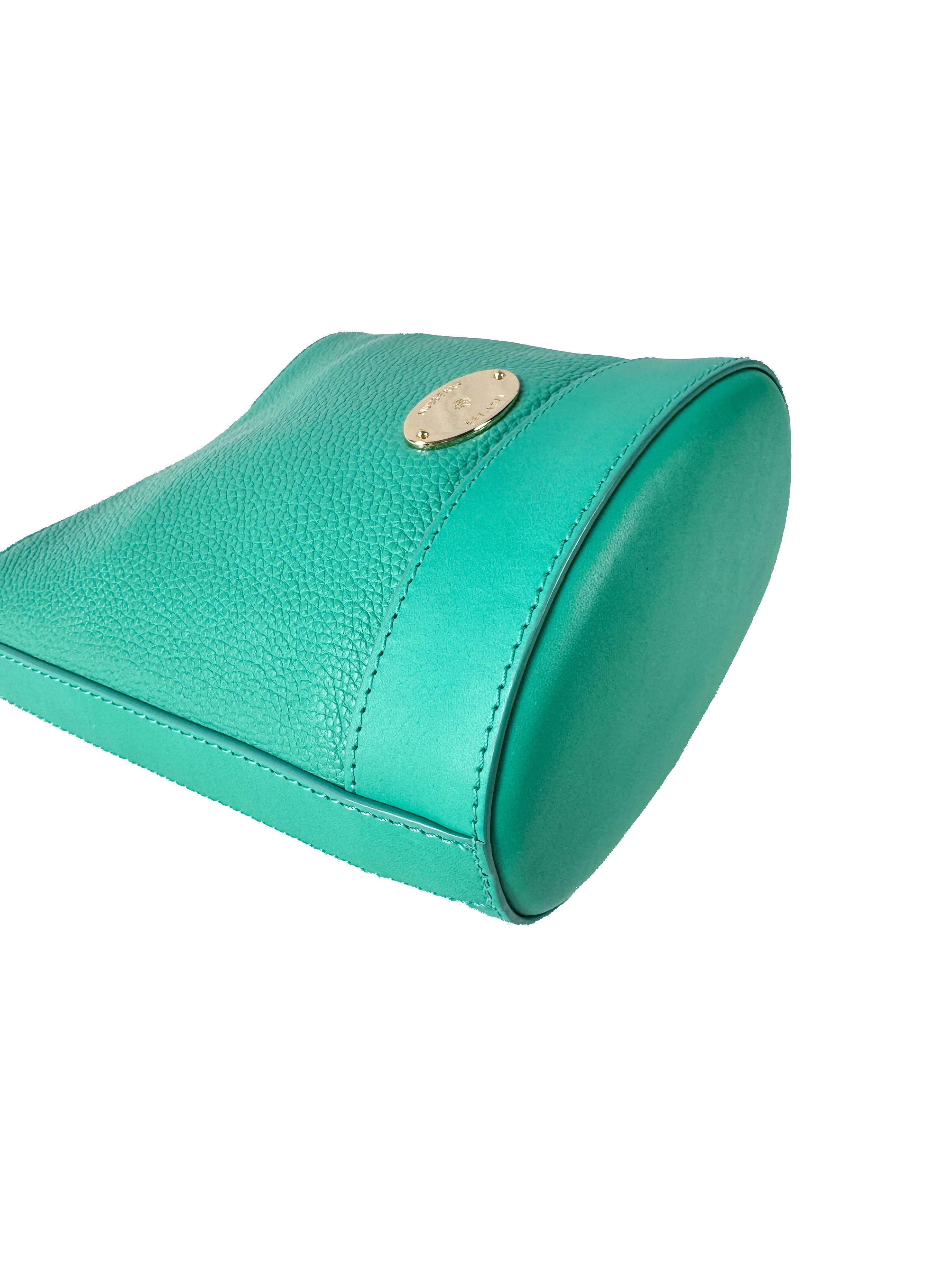 Mulberry green leather mini Jamie bucket bag 2289055