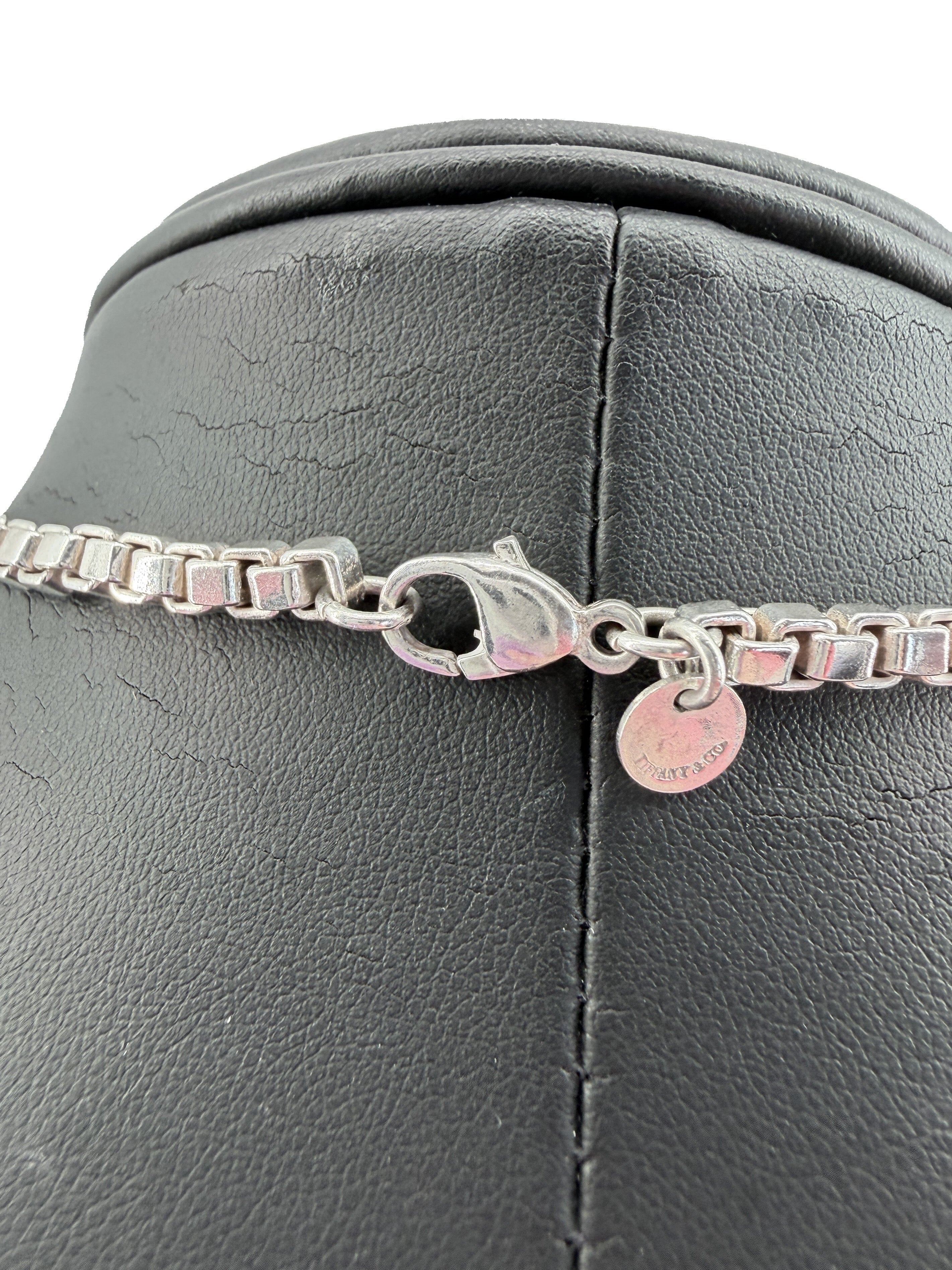 Tiffany & Co sterling silver Venetian link necklace