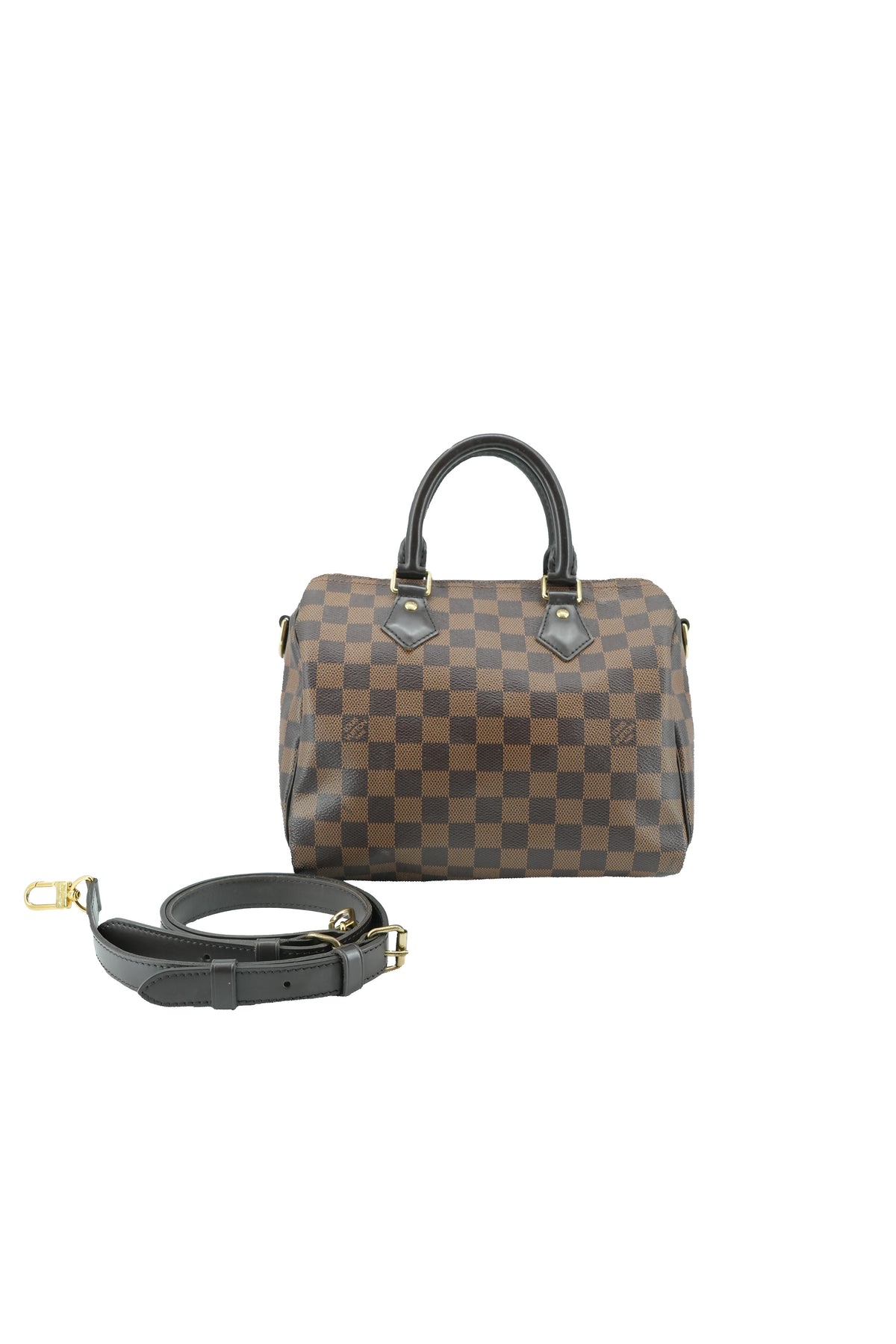 Louis Vuitton damier ebene Speedy 25 Bandouliere NM LA3199