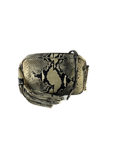 Jimmy Choo python print Athini camera bag