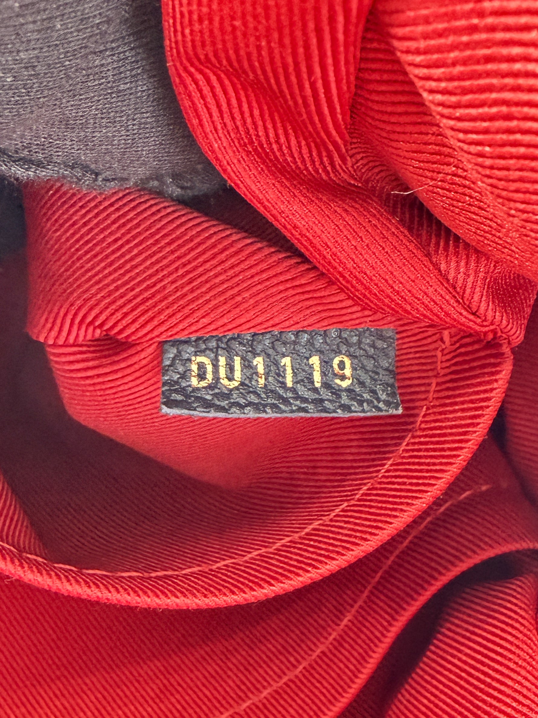 Louis Vuitton monogram Marine Rouge Empreinte Ponthieu PM DU1119