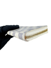 Louis Vuitton damier azur Clemence wallet GI5117