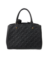 Louis Vuitton black empreinte Montaigne AH2114