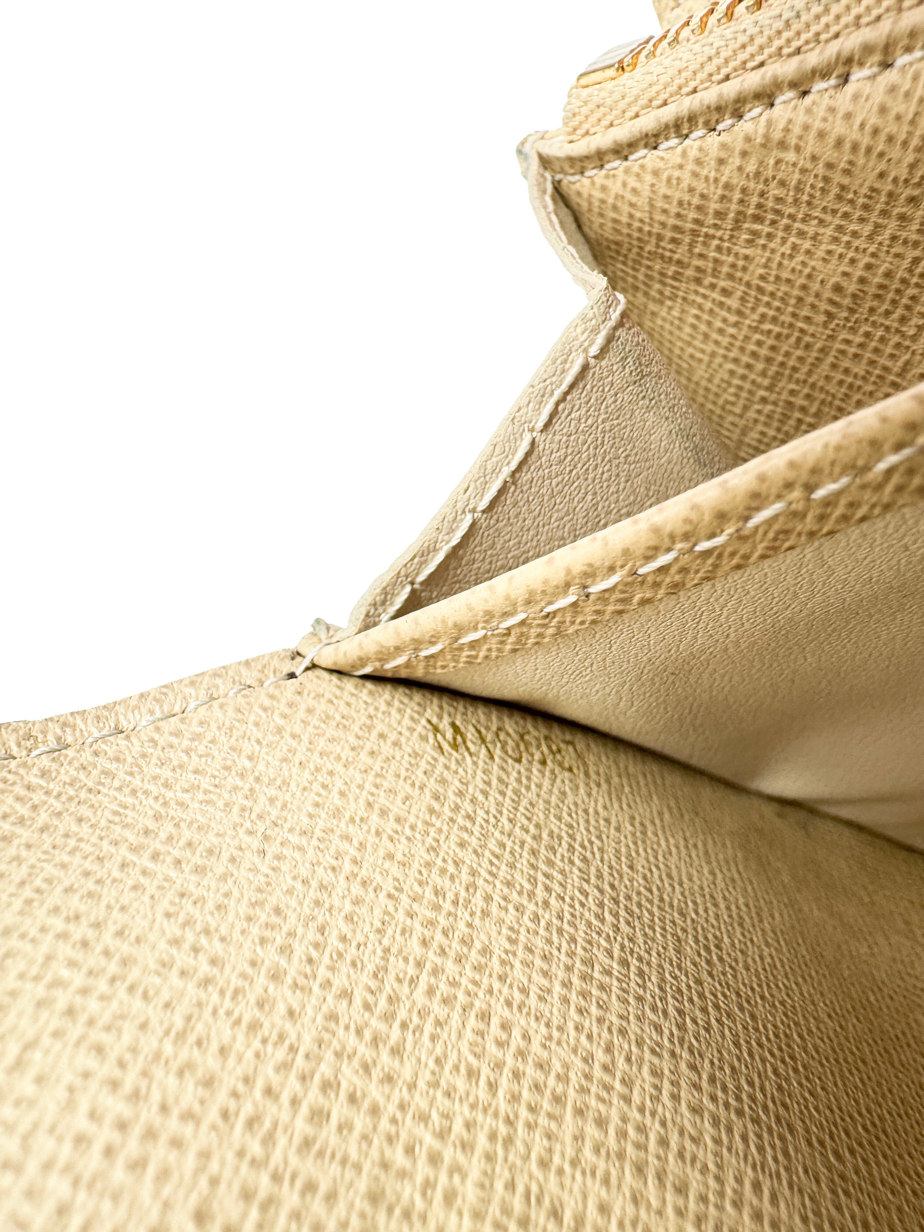 Louis Vuitton Monogram Dentelle Sarah Wallet Gold MI0087