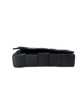 Bottega Veneta black leather small Cassette crossbody A00118842N