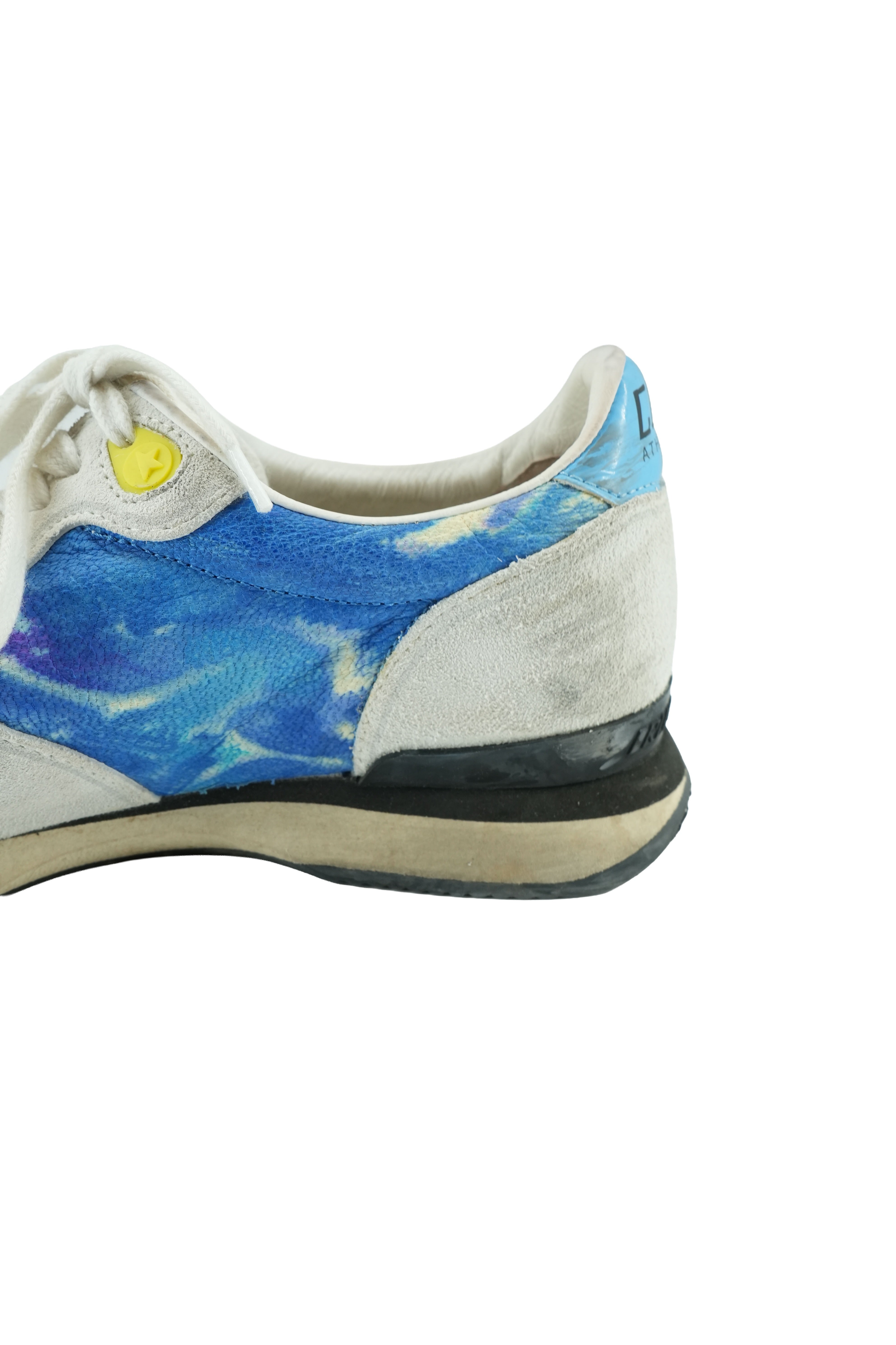 Golden Goose blue tie dye running sneakers size 37 (7)