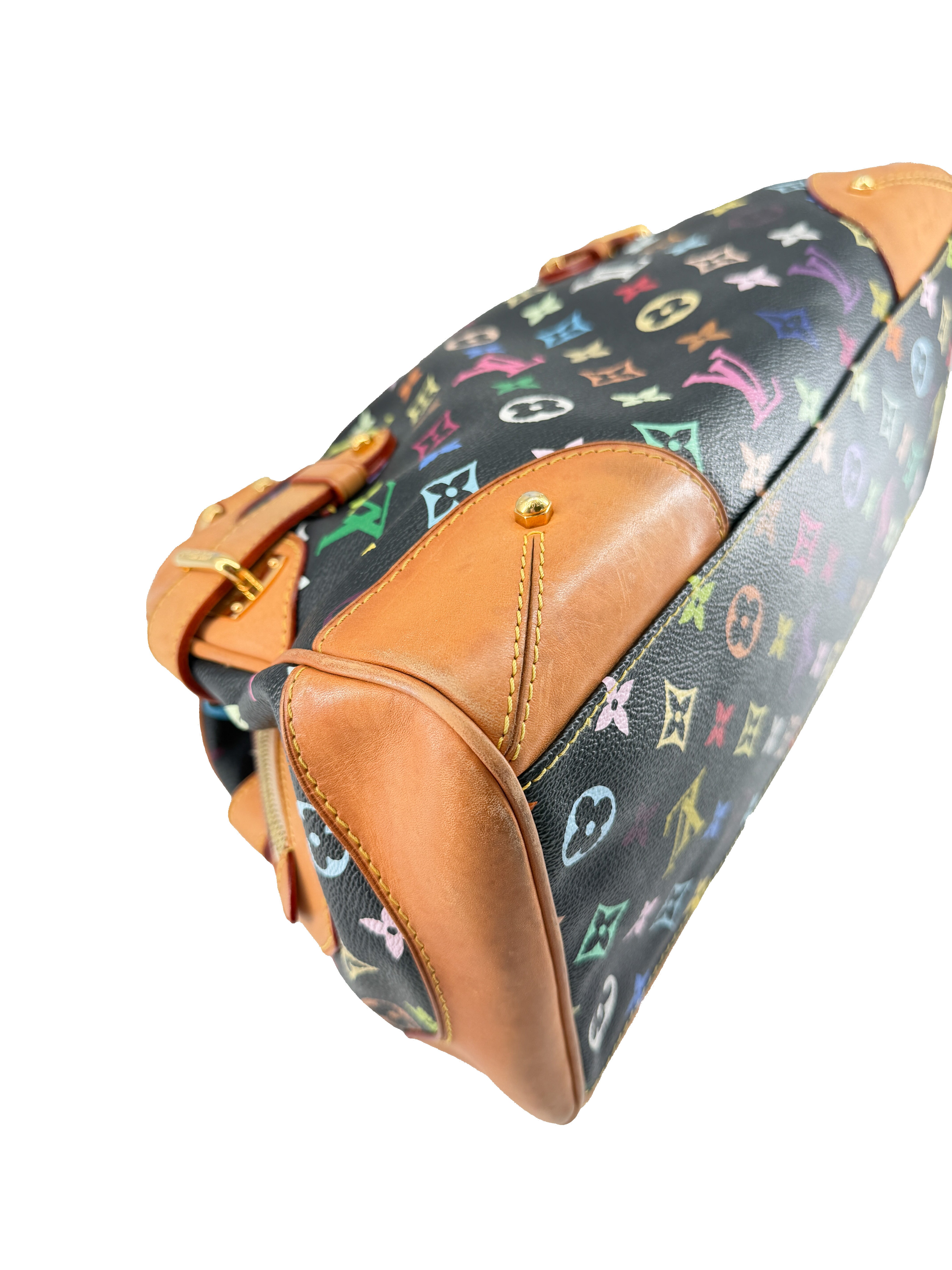 Louis Vuitton Claudia Monogram Multicolor Black CE0181 - My Girlfriend's Wardrobe LLC