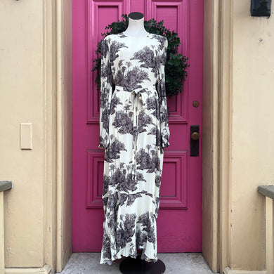 Tuckernuck x India Hicks Toile Hibiscus Hill Dress size XXL NWT