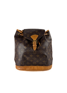 Louis Vuitton monogram vintage Montsouris MM backpack  SP0091