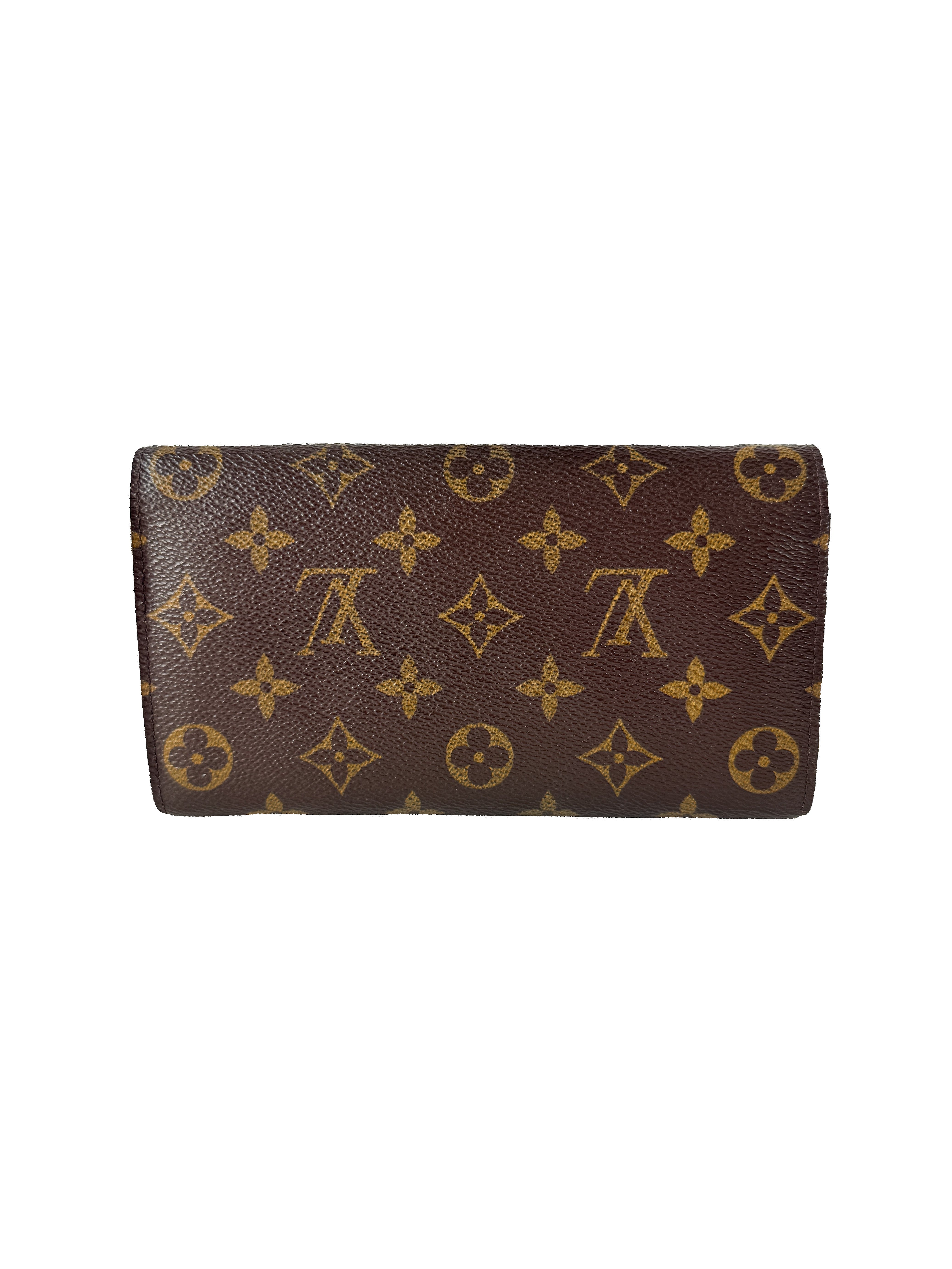 Louis Vuitton monogram vintage Porte Monnaie long wallet MB0093