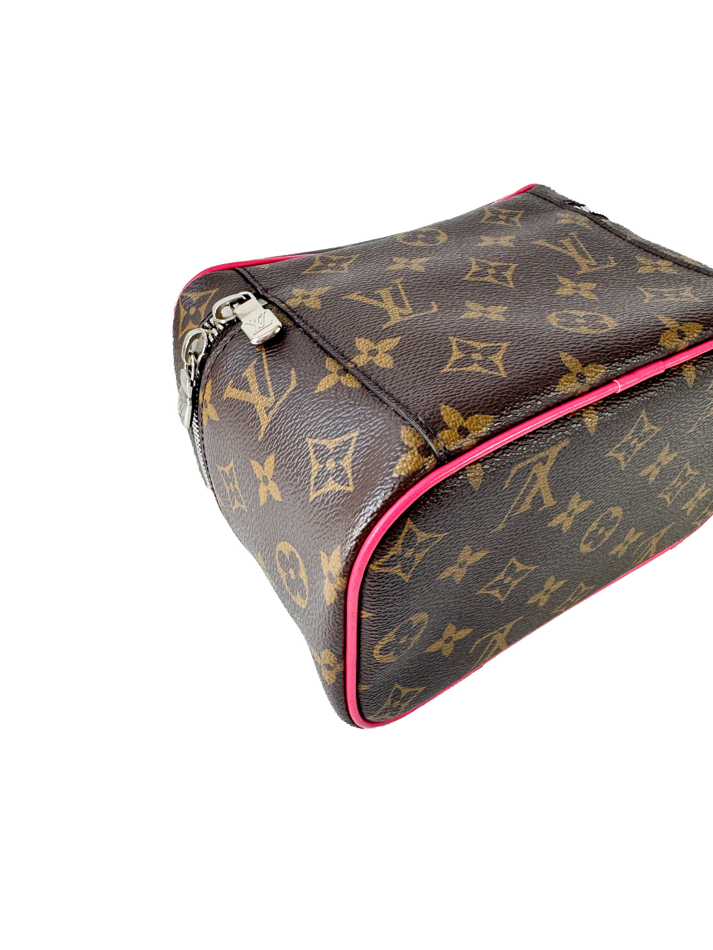 Louis Vuitton monogram pink Nice mini vanity NFC