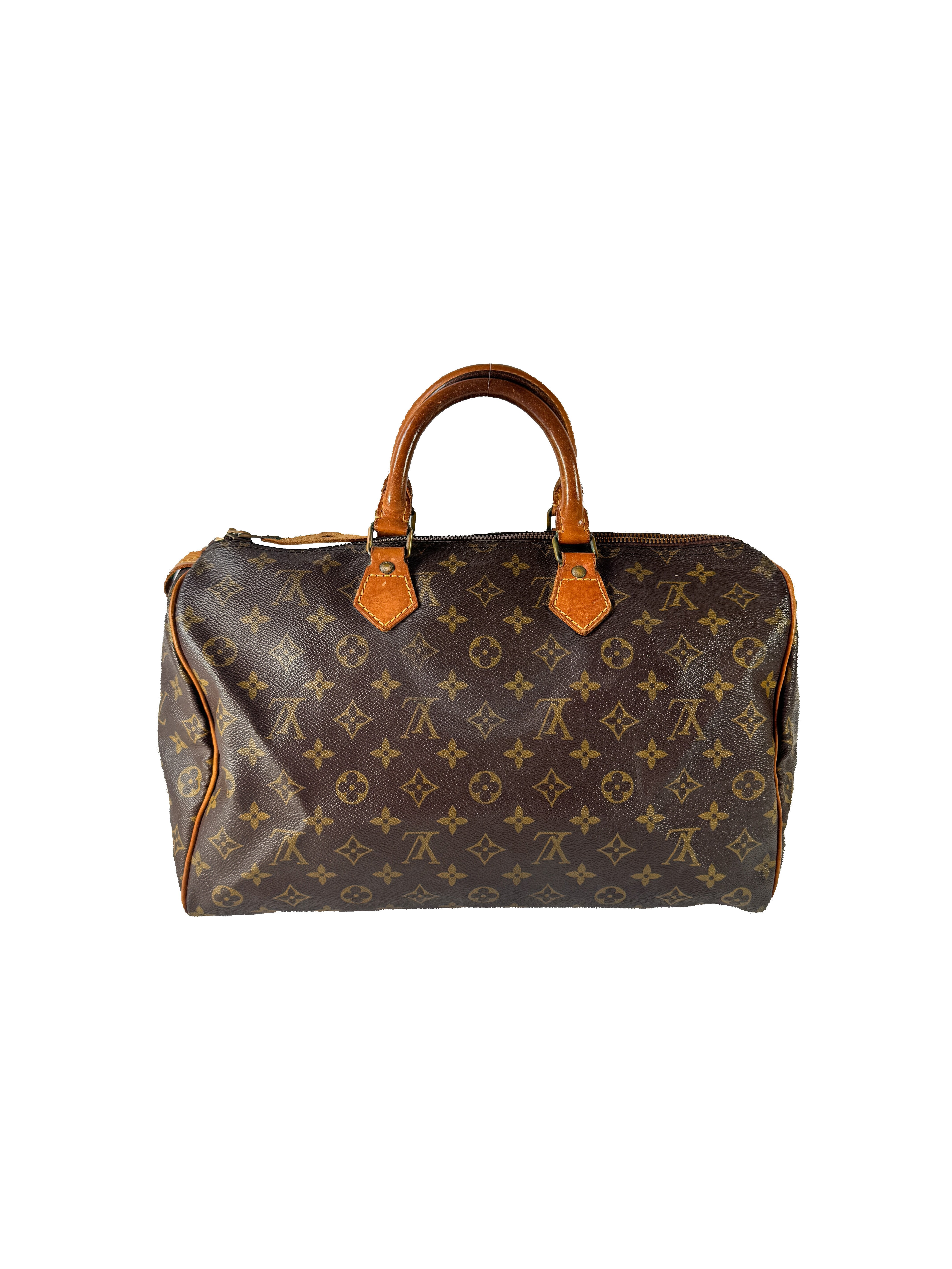 Louis Vuitton monogram speedy 35 SD