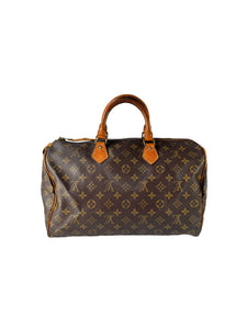 Louis Vuitton monogram speedy 35 SD