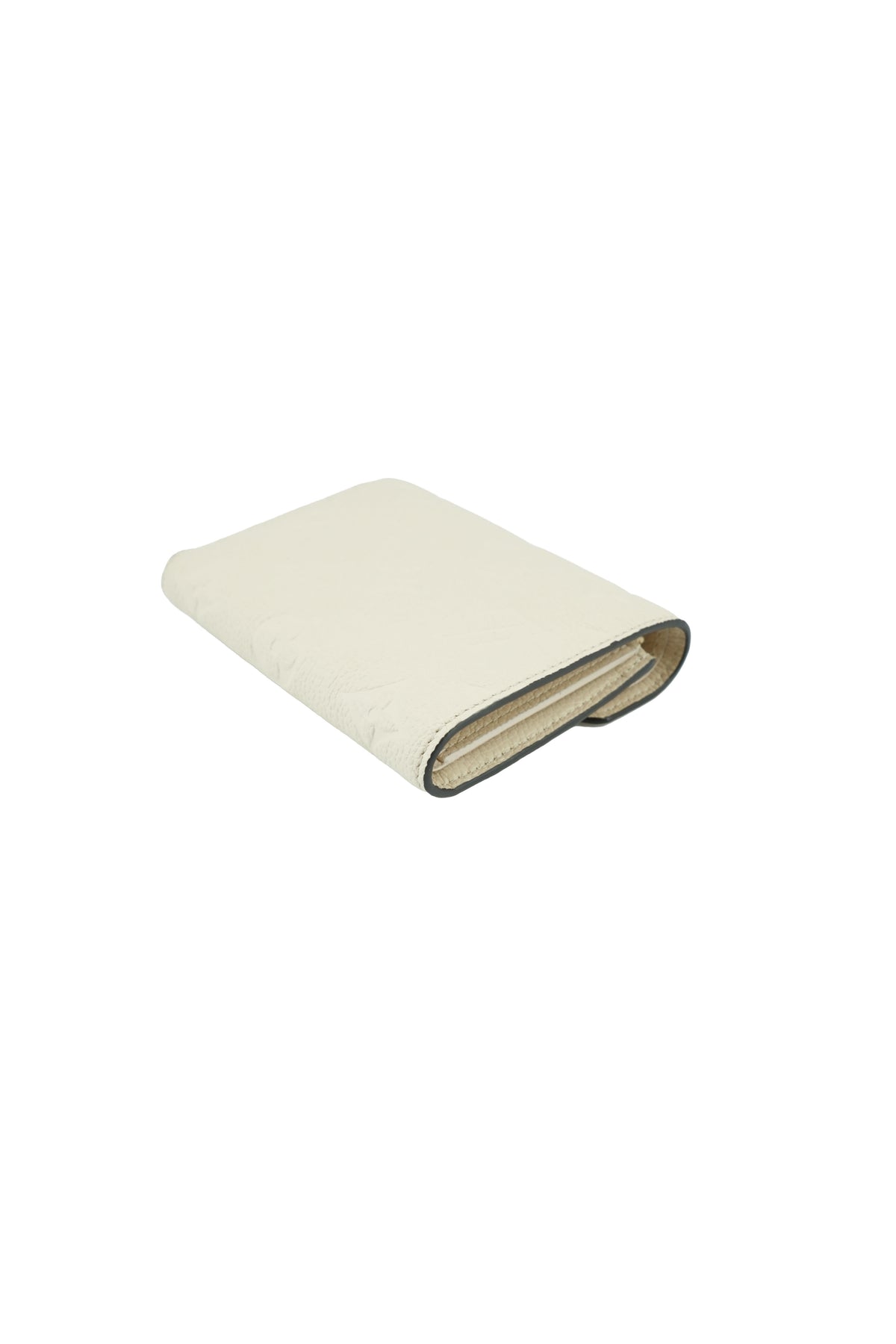 Louis Vuitton cream empreinte Victorine wallet NFC