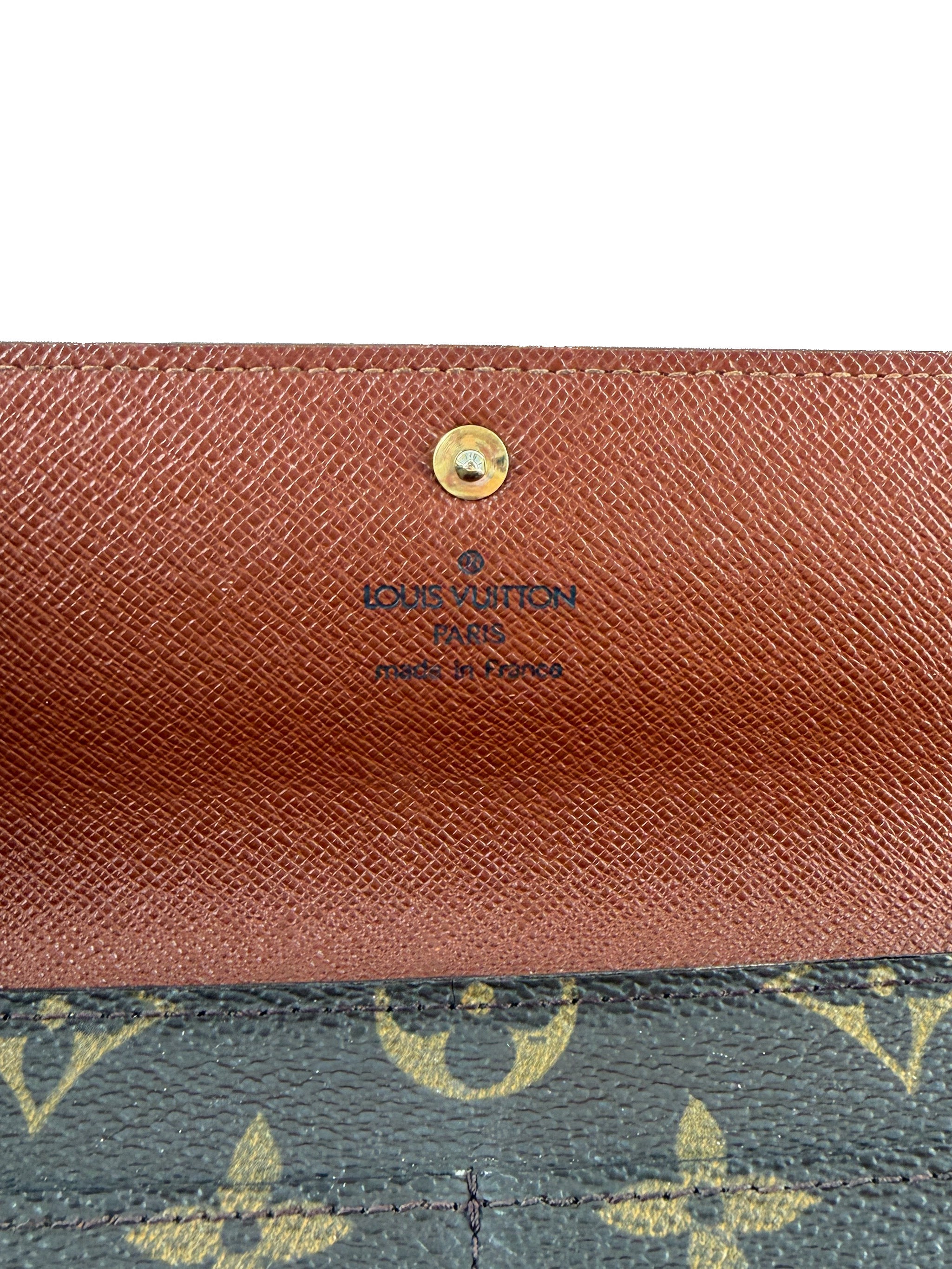 Louis Vuitton monogram vintage Sarah wallet TH0021