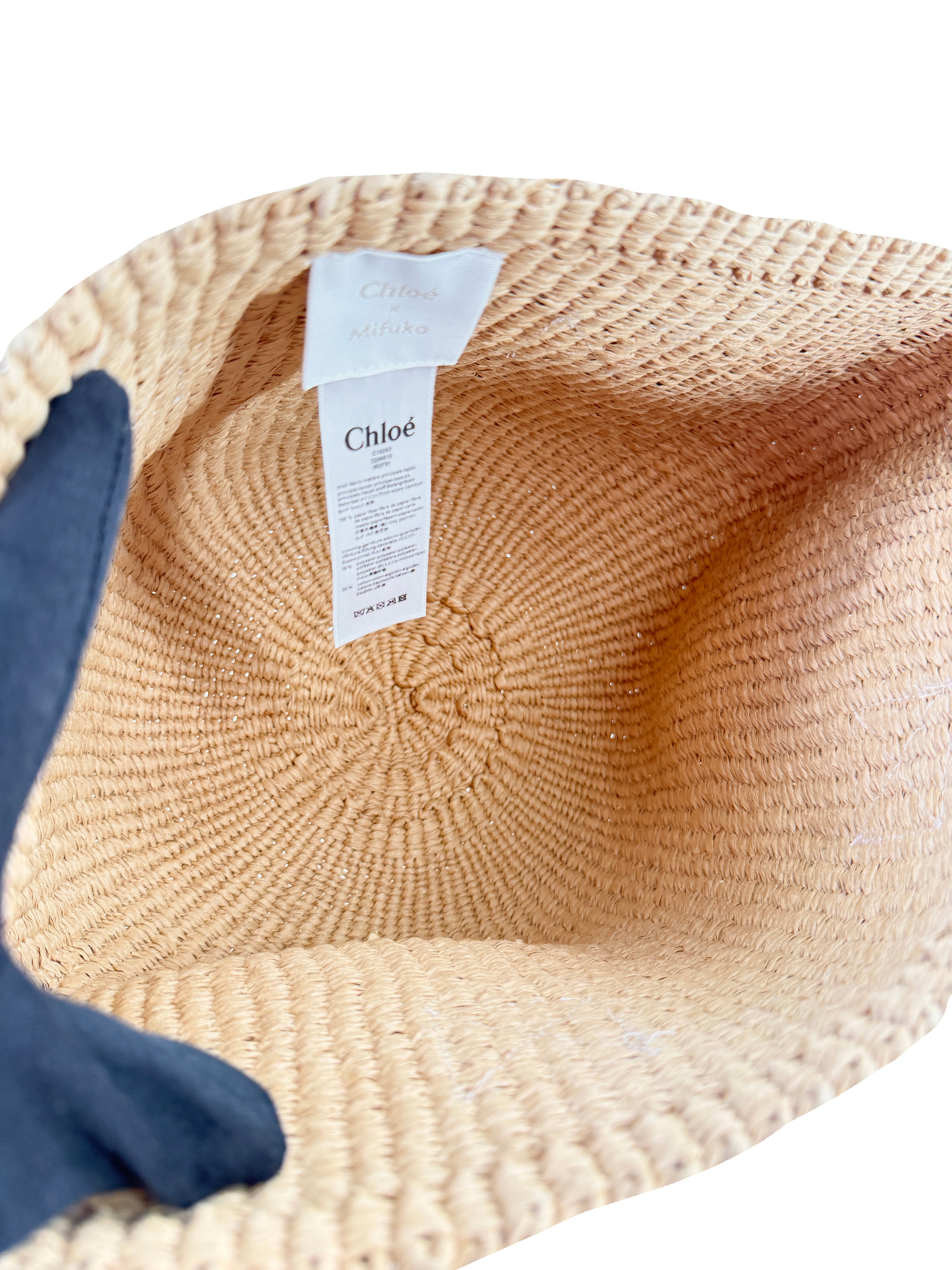 Chloé x Mifuko medium basket bag