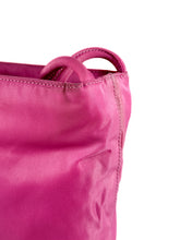 Prada pink nylon vintage tote