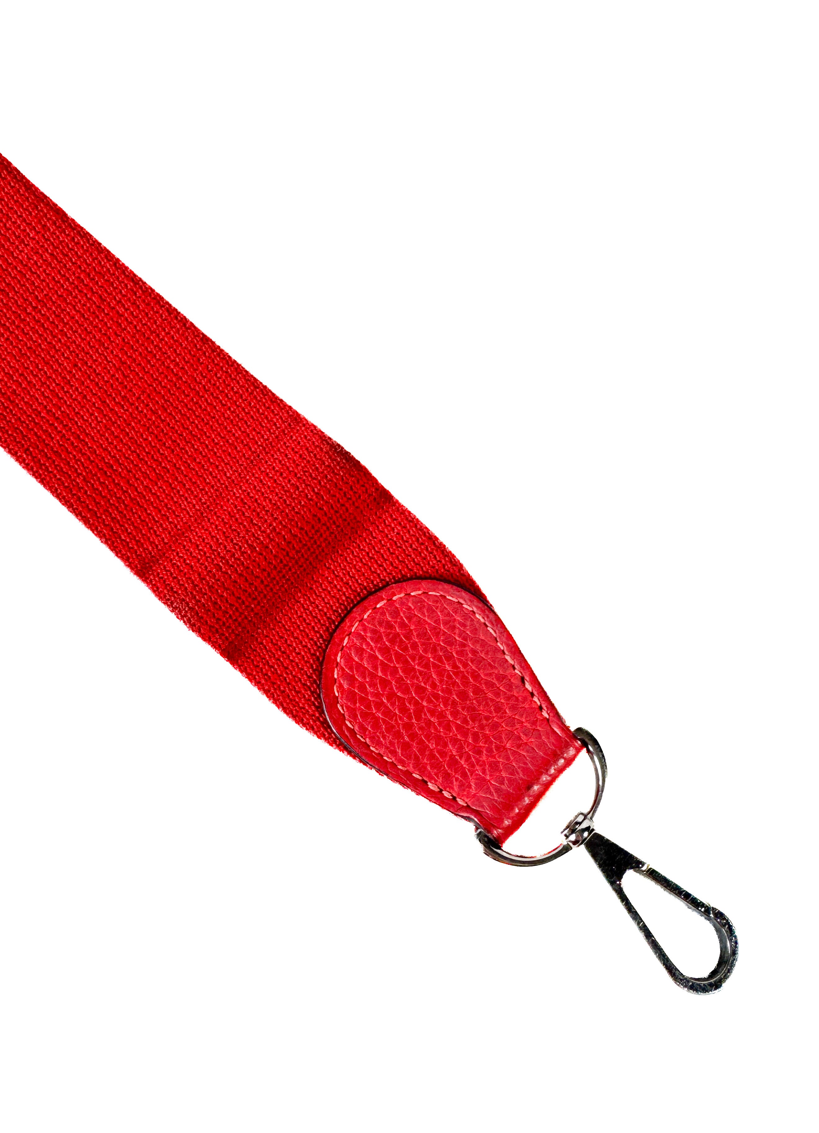 Hermès red leather Evelyne PM (T)