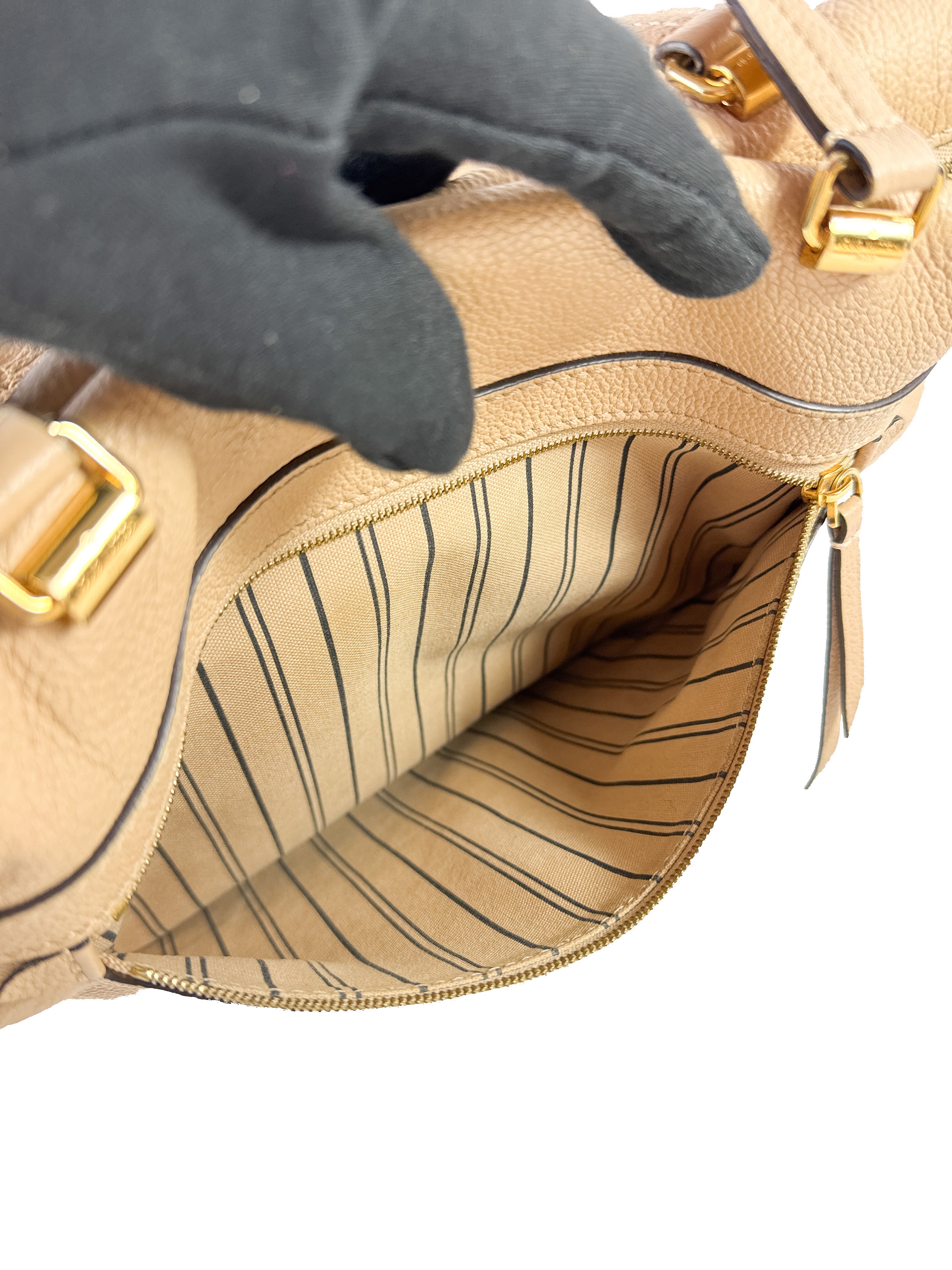 Louis Vuitton monogram empreinte Bastille MM tote SD3136