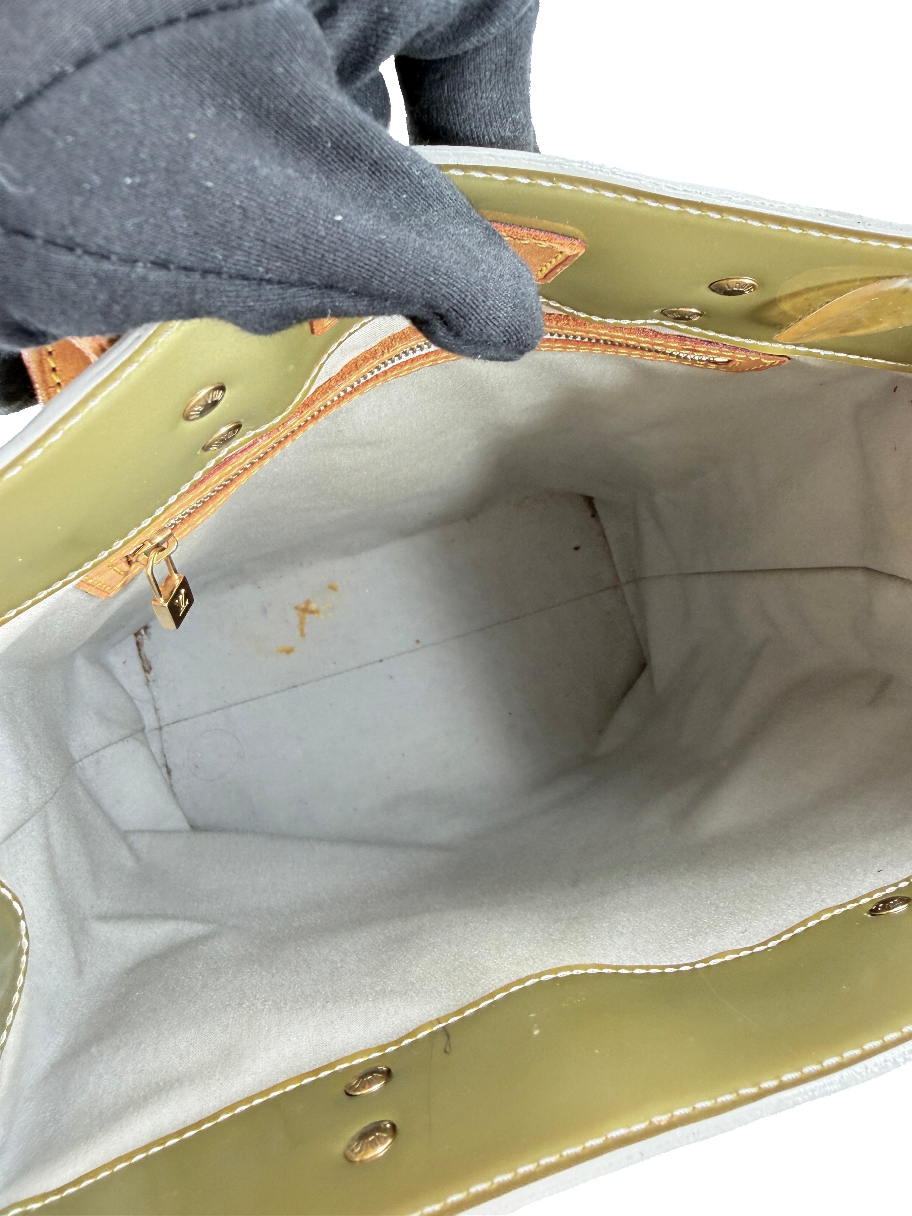 Louis Vuitton monogram vernis Reade MM tote TH0041