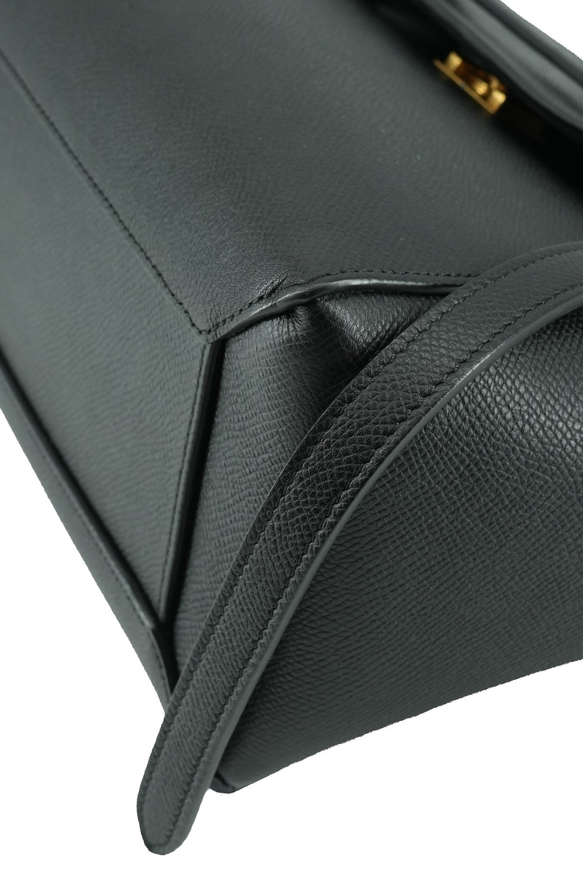 Celine black leather belt bag S-SL-4176
