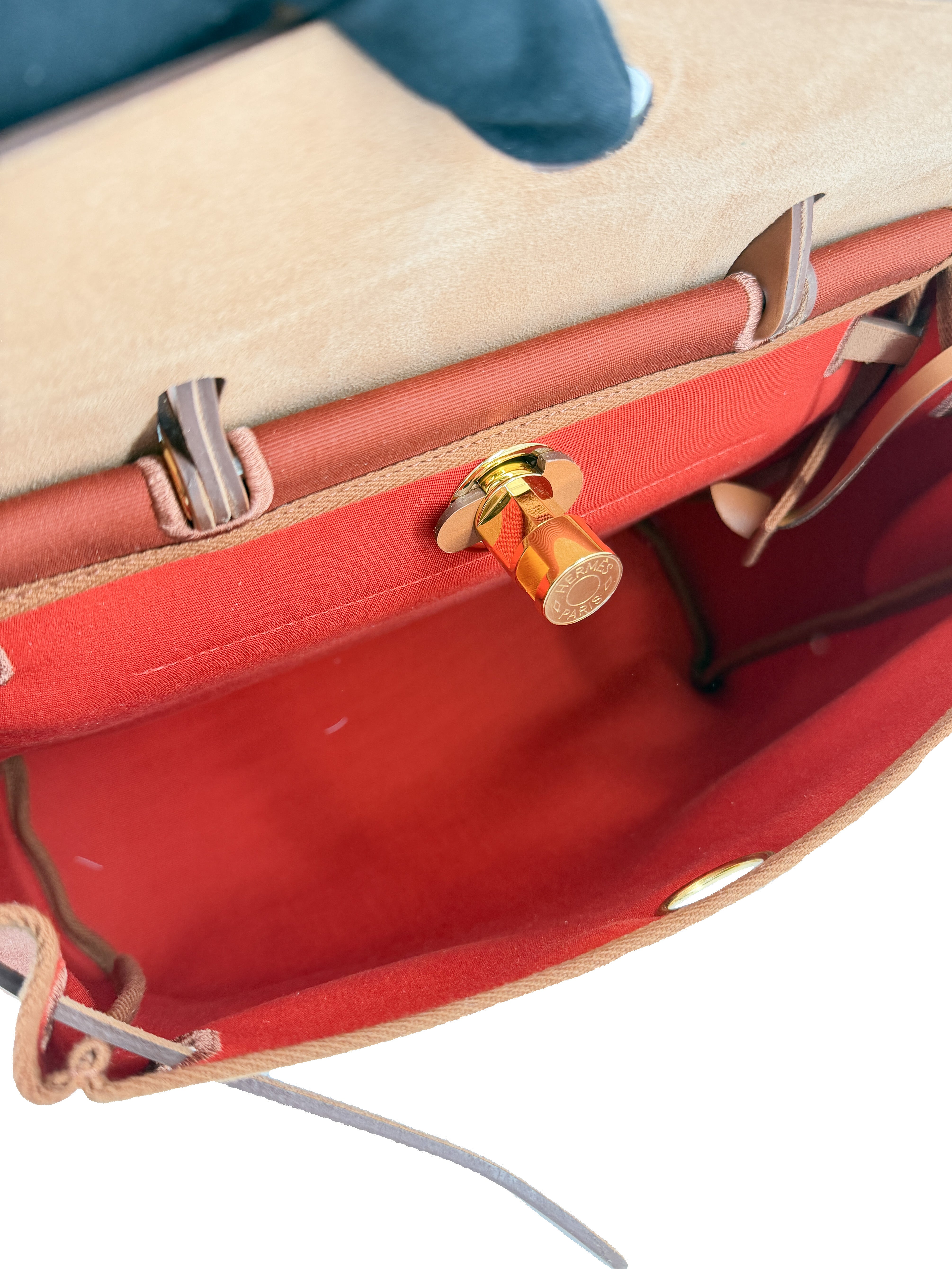 Hermès Herbag Zip 31 Rust U TS 011 AU