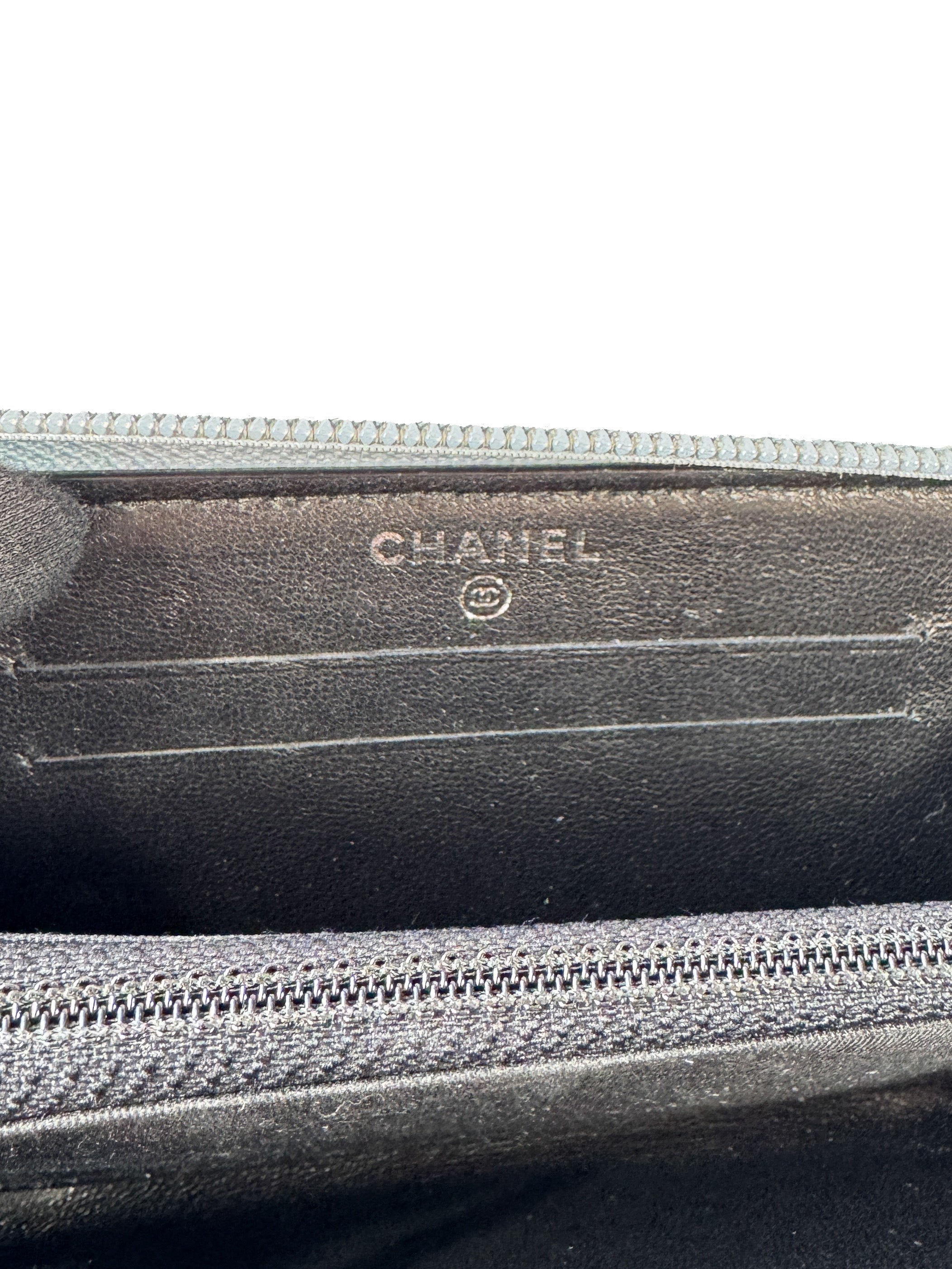 Chanel small Flou boy zip around wallet 22535017