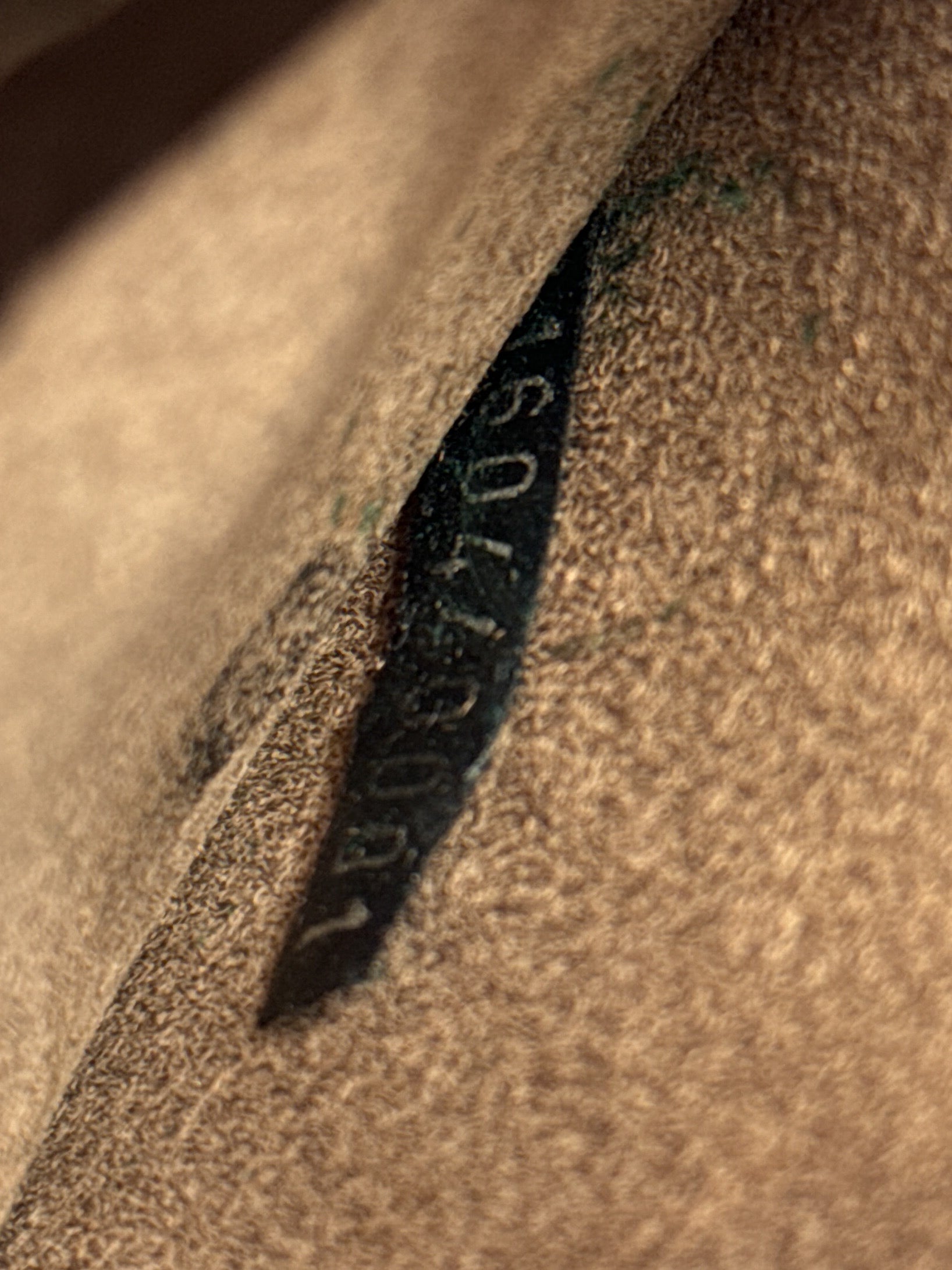 Fendi vintage olive black Zucca tote w/ leather pouch