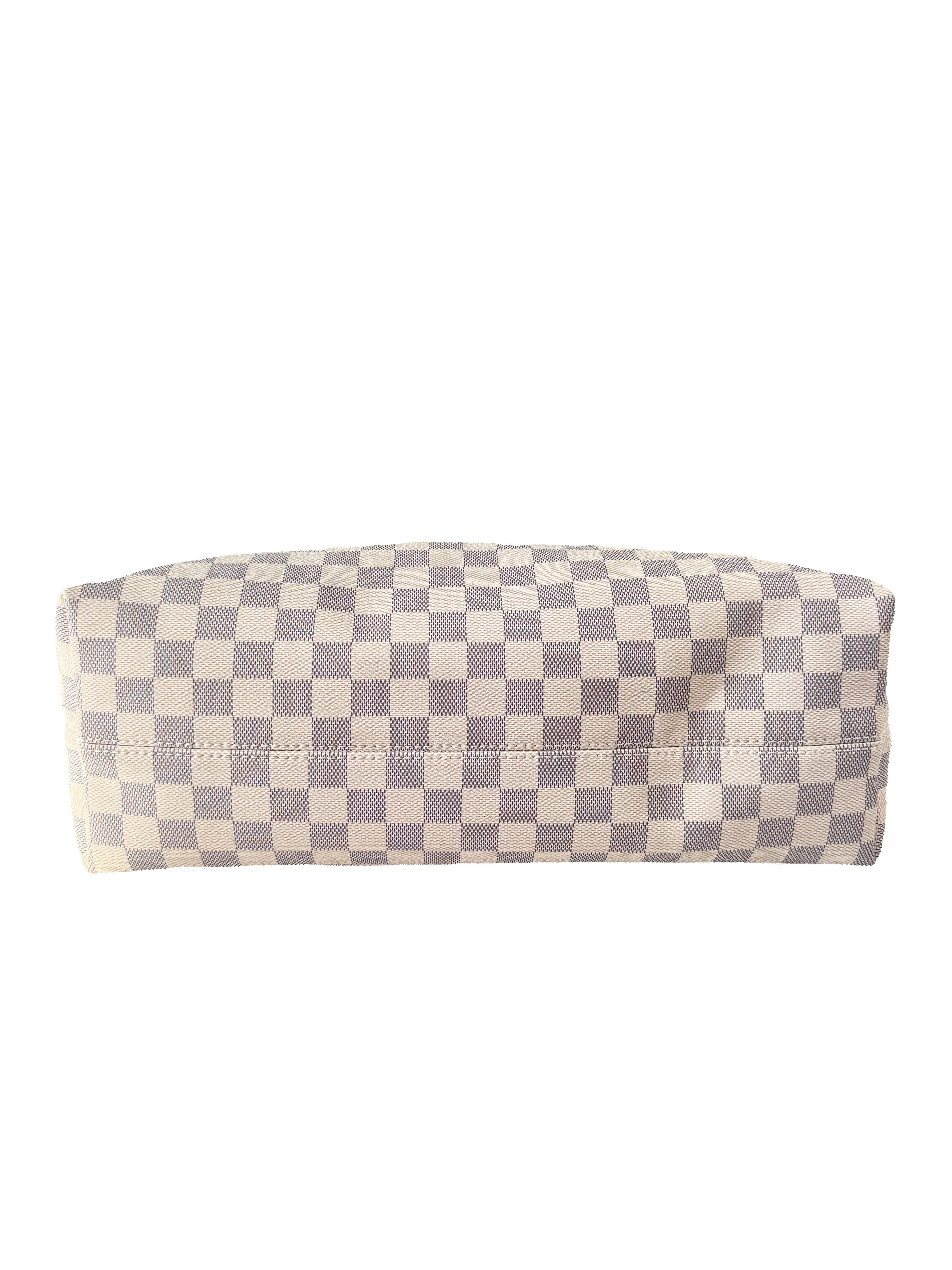 Louis Vuitton damier azur Graceful MM Rose Ballerine (NFC)