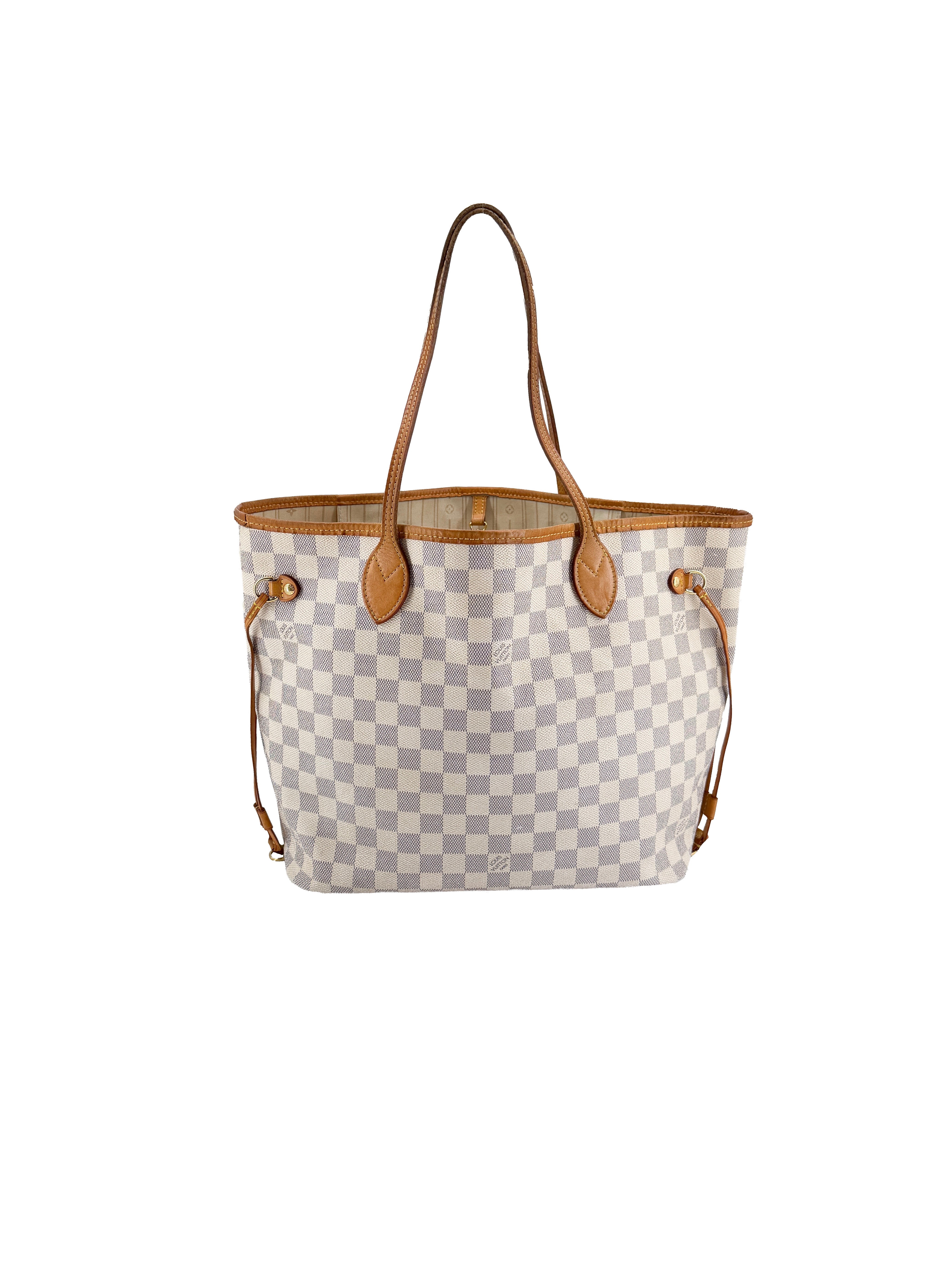 Louis Vuitton damier azur neverfull MM SD2132