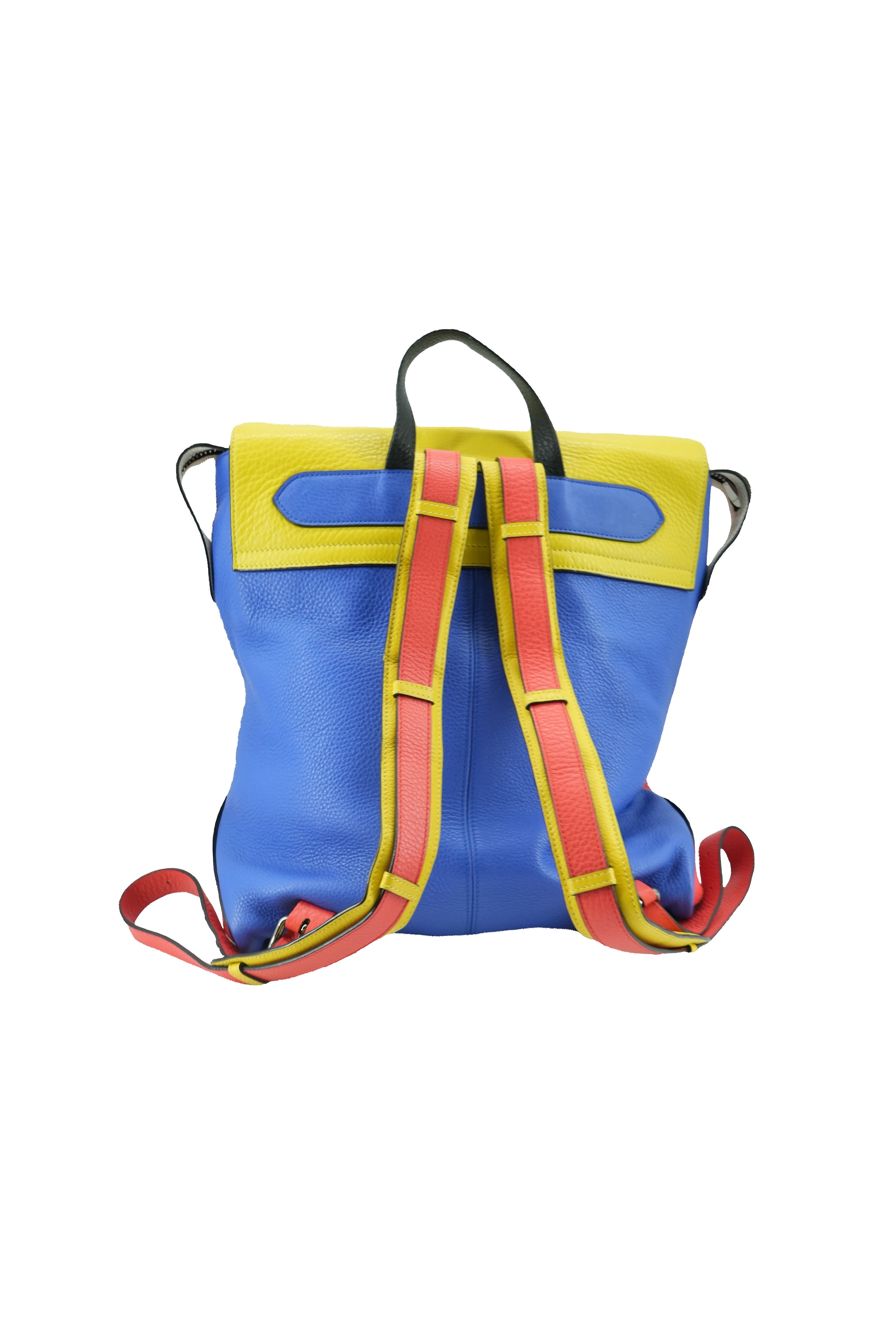 Christian Louboutin multi color leather backpack