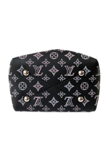 Louis Vuitton, Bags, Louis Vuitton Bella Mahina Chain Shoulder Bag  Leather Black