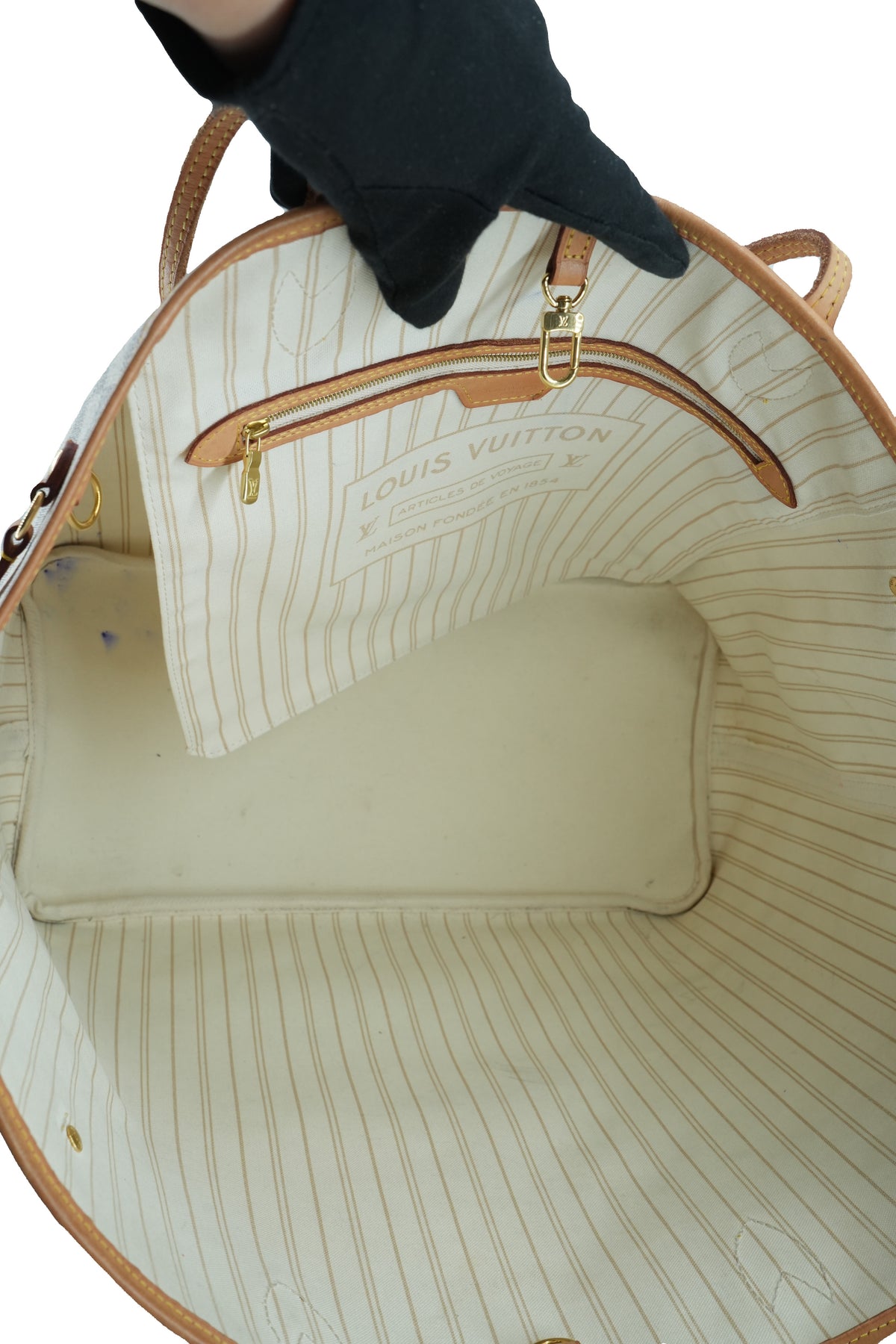 Louis Vuitton damier azur Neverfull GM