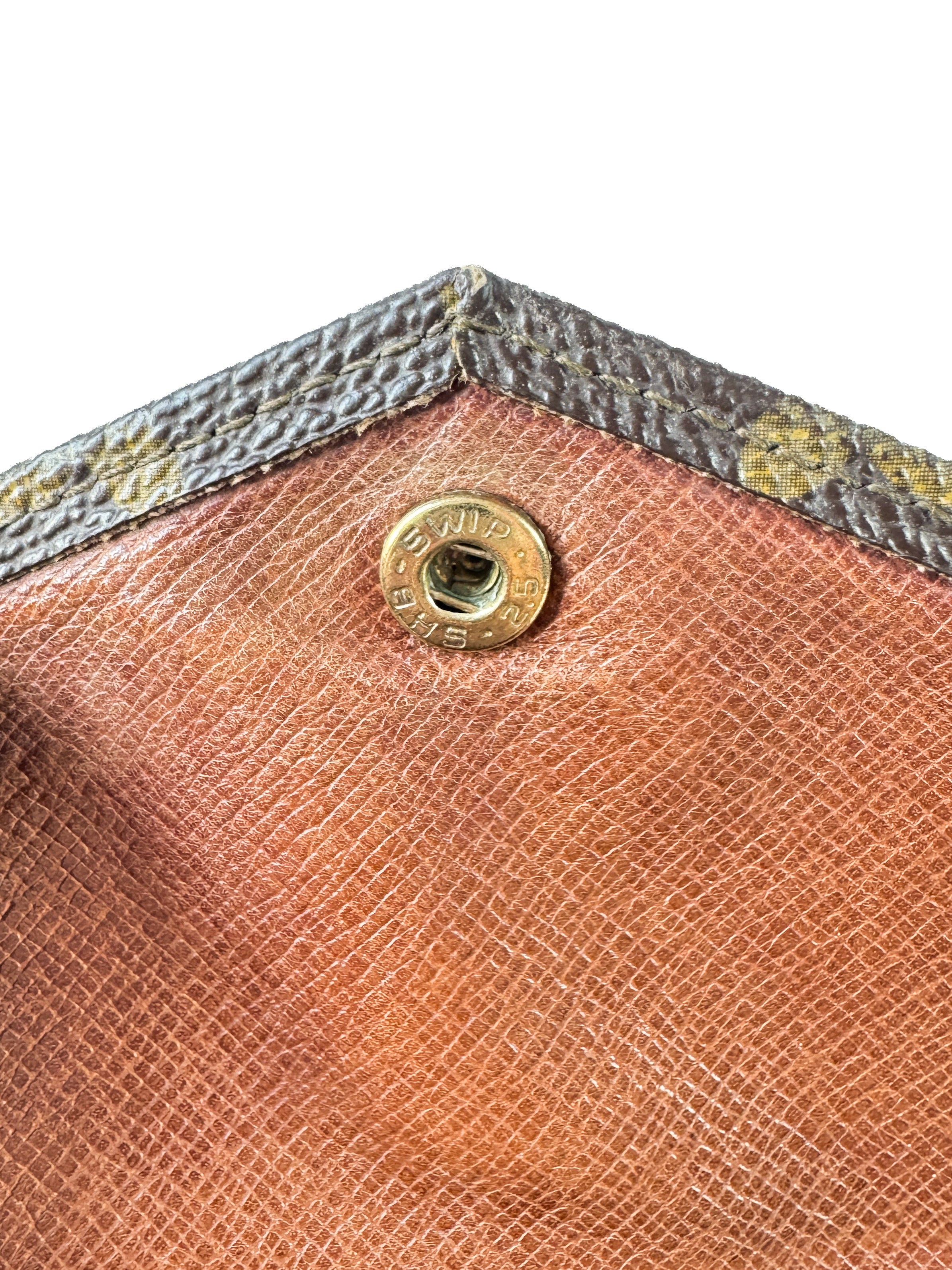 Louis Vuitton monogram vintage Porte Monnaie wallet (no datecode)