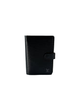 Louis Vuitton black epi agenda PM CA1021