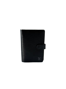 Louis Vuitton black epi agenda PM CA1021
