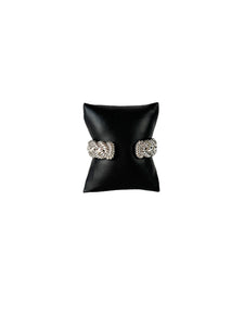 David Yurman sterling silver braided cable cuff