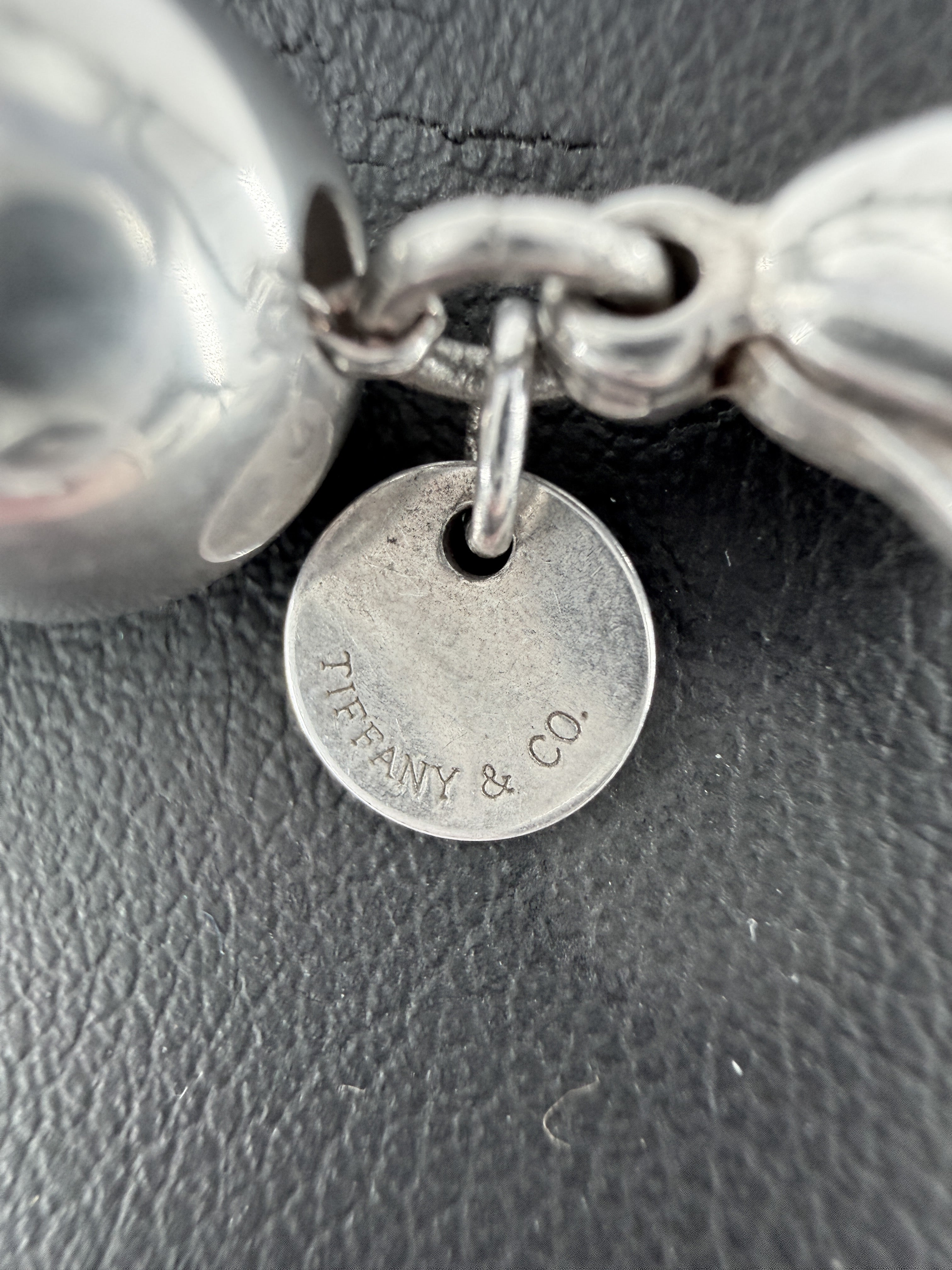 Tiffany & Co sterling silver Hardwear ball necklace